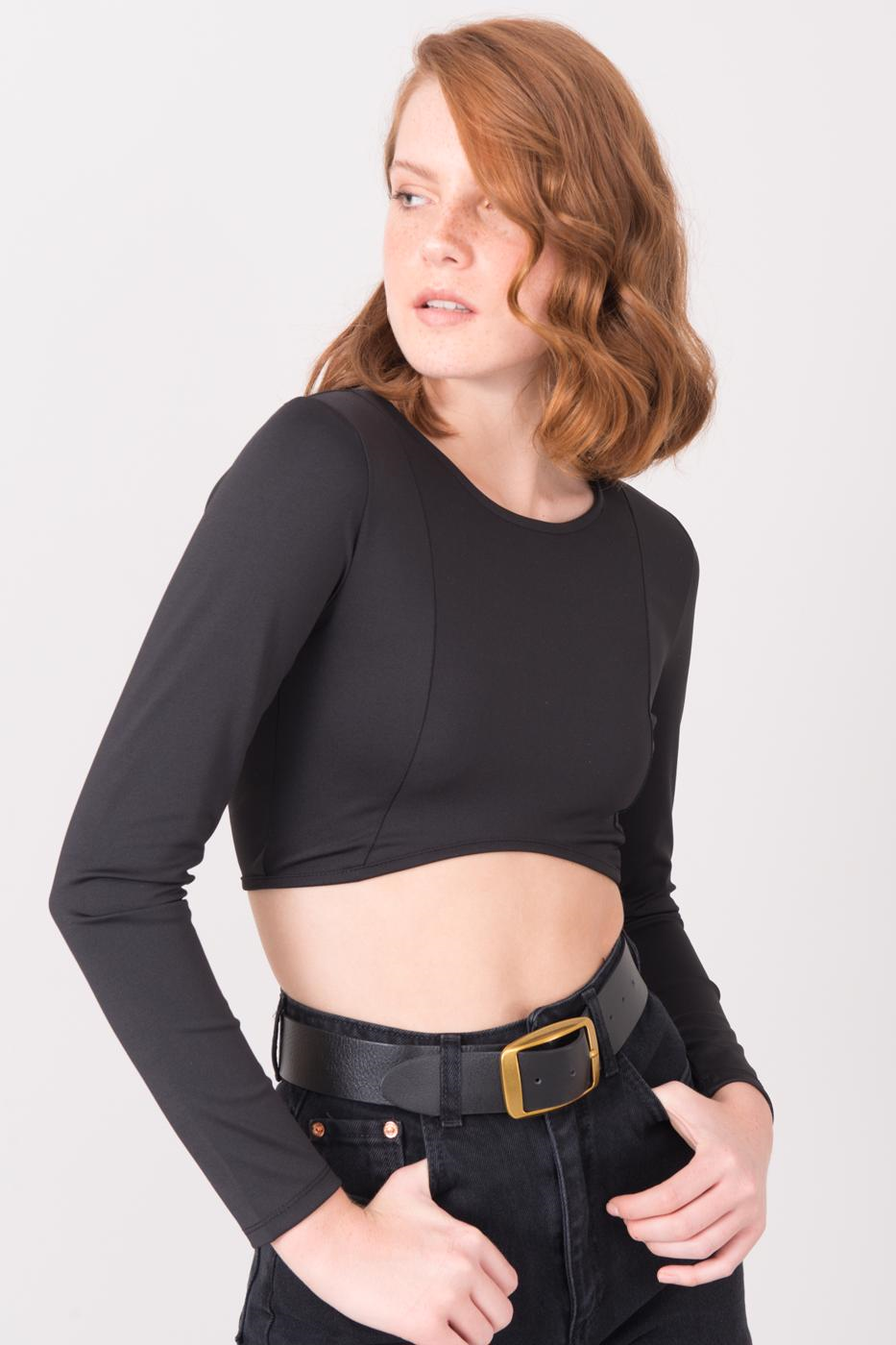 BSL negru scurt de top