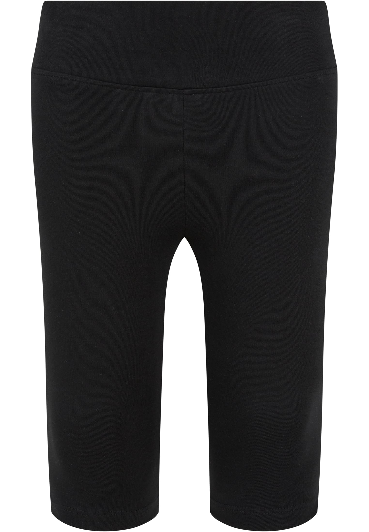 High-waisted Shorts For Girls - Black