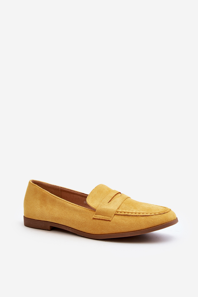 Women's Classic Loafers Yellow Olevin