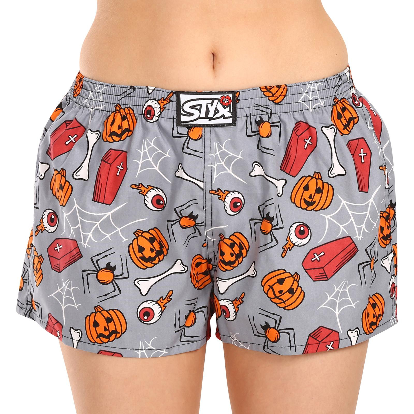 Women's Briefs Styx Art Classic Rubber Halloween Coffins