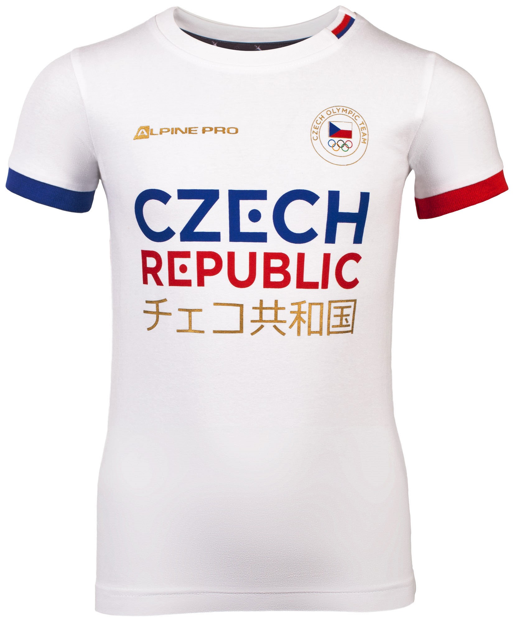 Children's T-shirt From The Olympic Collection ALPINE PRO CHIYO White Variant M