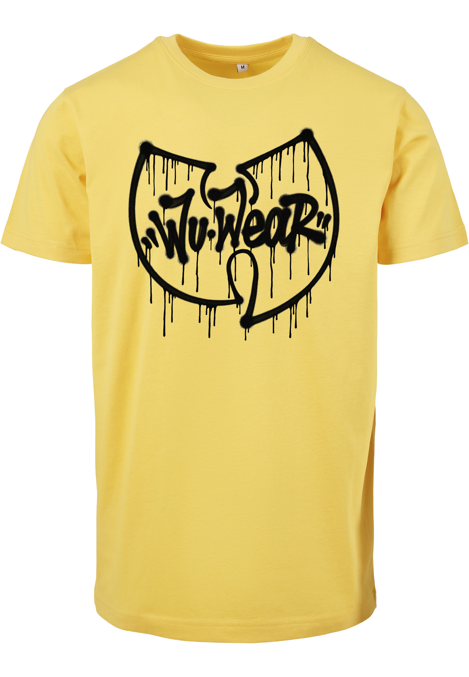 Wu Wear Dripping Logo Tee Yellow