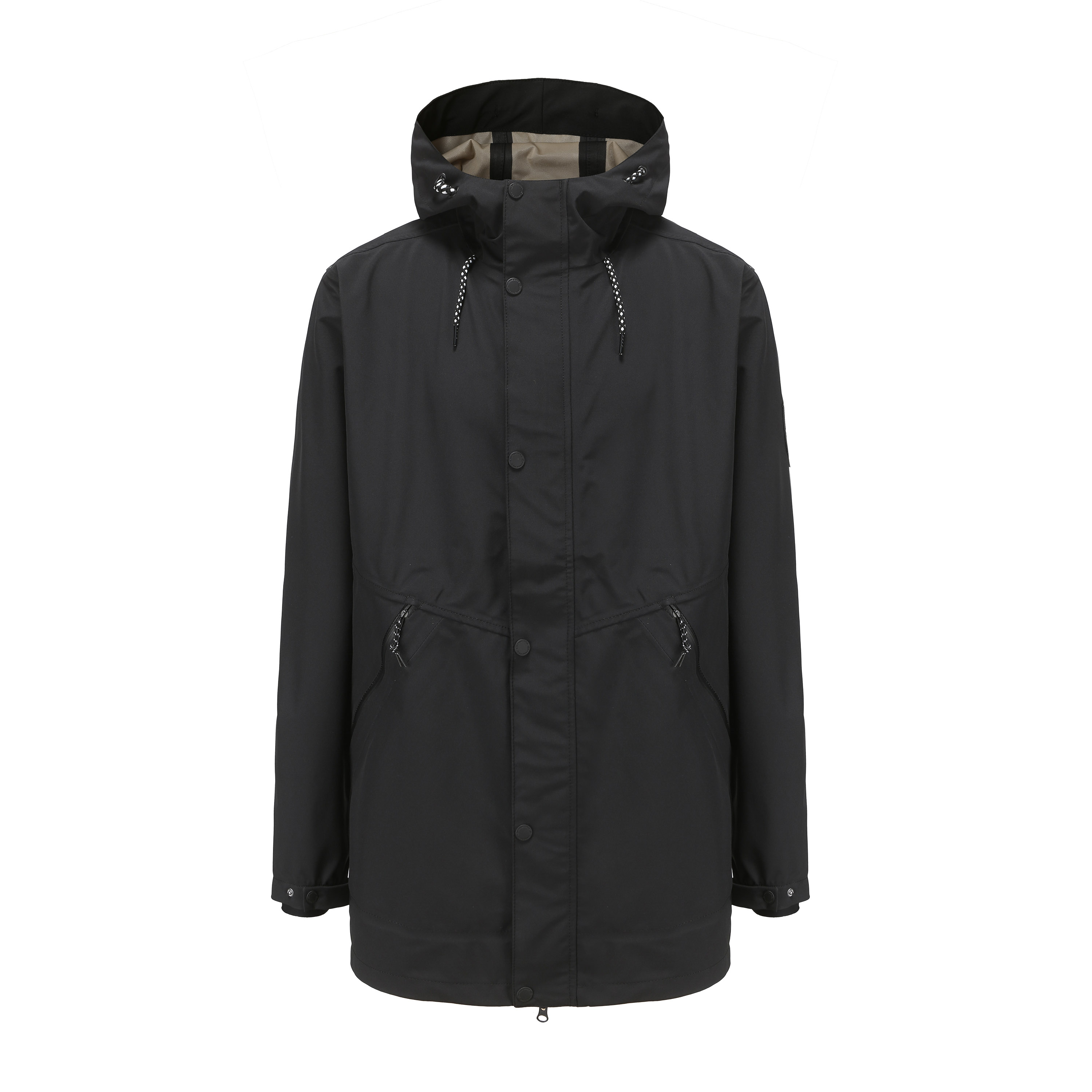 Men's Coat With PTX Membrane ALPINE PRO DOREJ Black