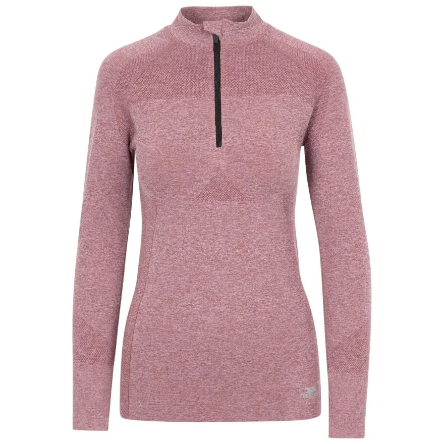 Womens T-shirt Trespass Pelina Zip TP75