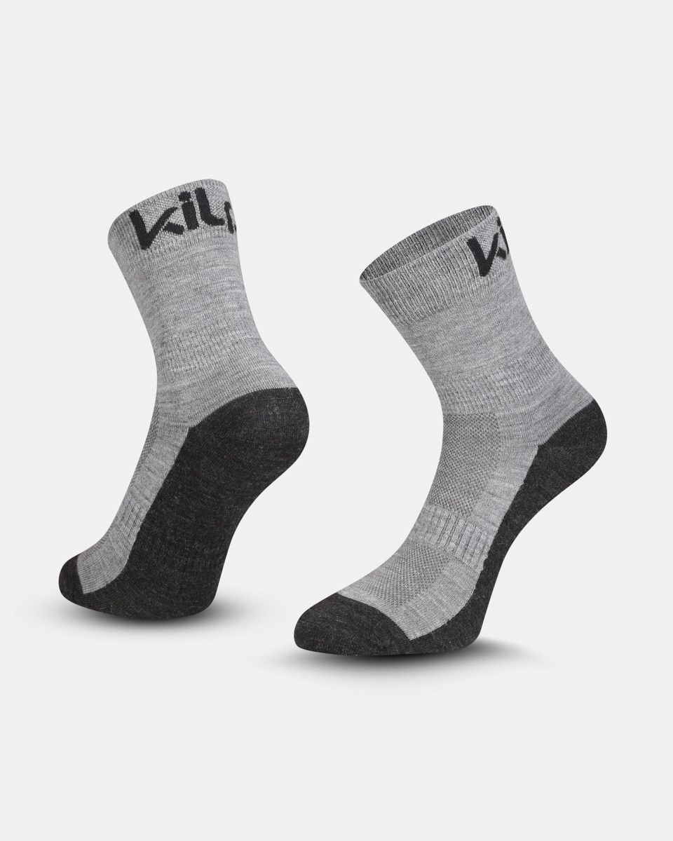 Turistické ponožky Kilpi LIRIN-U Světle šedá