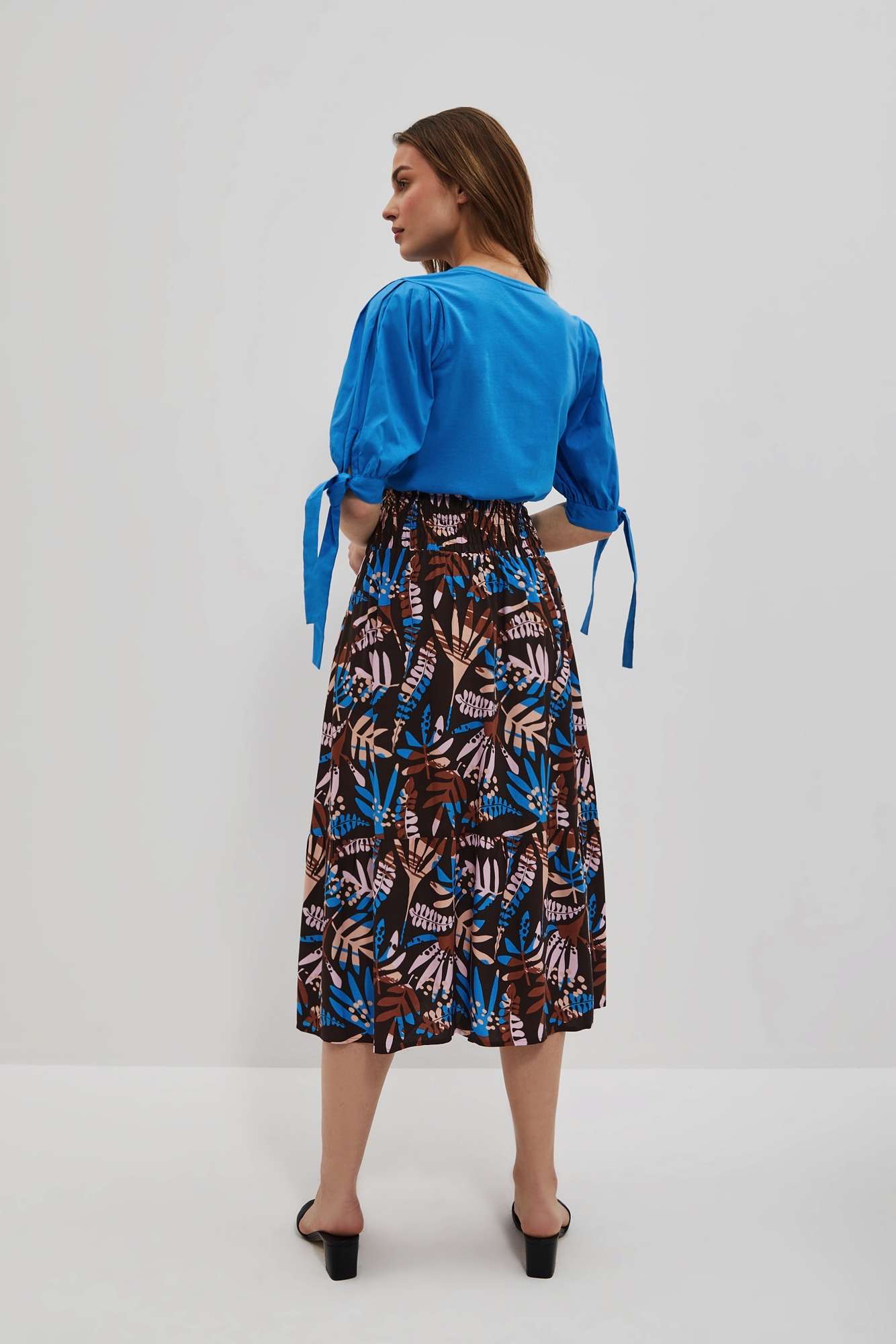 WOMEN&#039;S SKIRT L-SC-4019 D.OAK