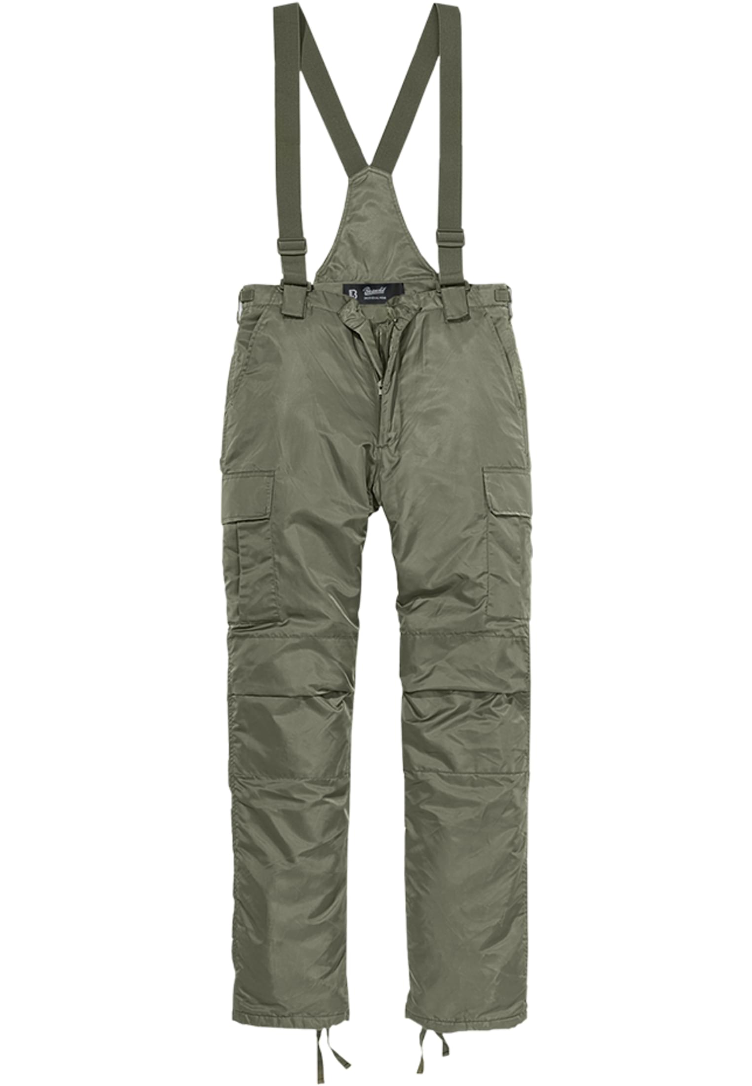 Olive Thermal Dungarees