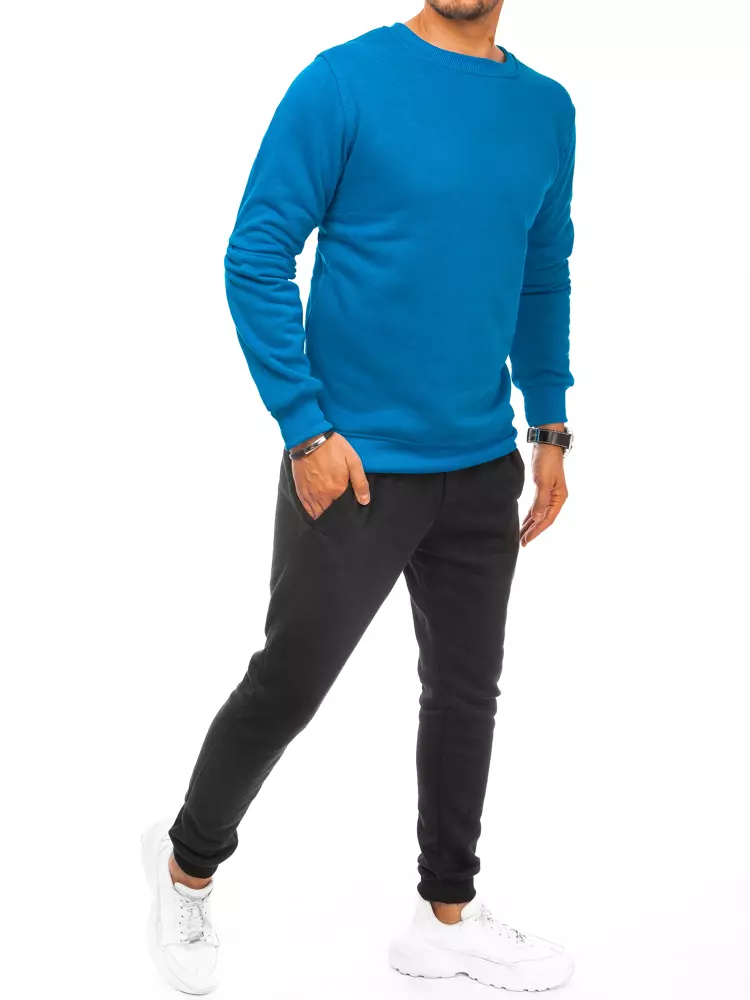 Dres męski niebiesko-czarny Dstreet