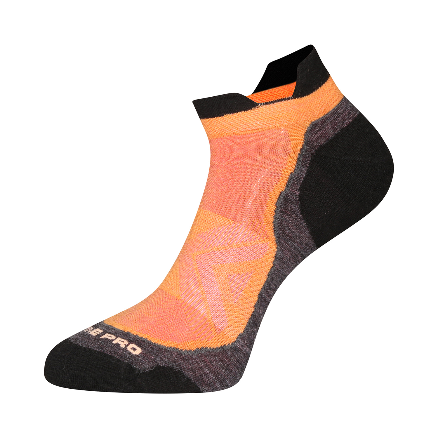 Merino Wool Ankle Socks ALPINE PRO WERDE Neon Salmon