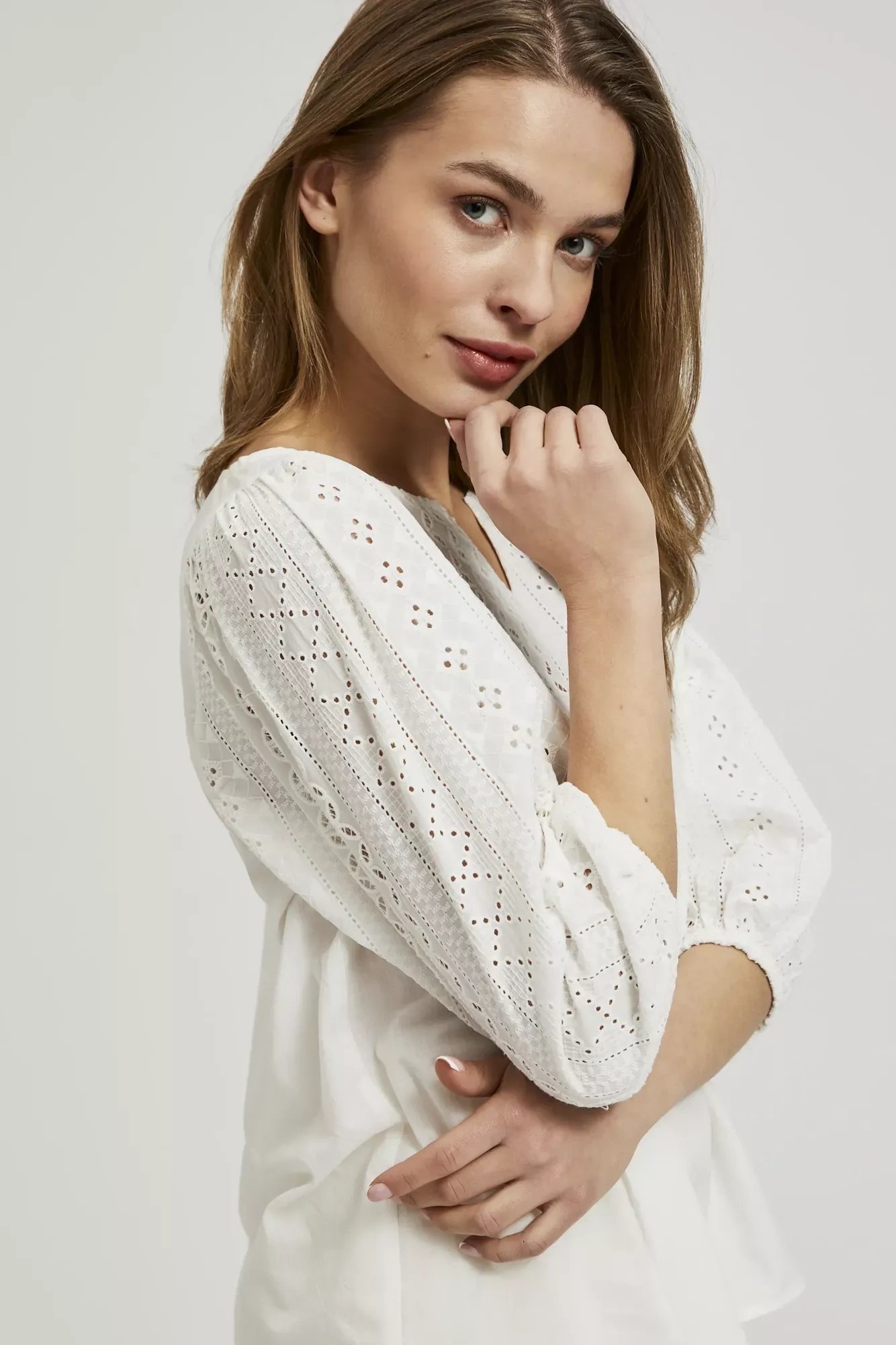 Women's blouse MOODO - white