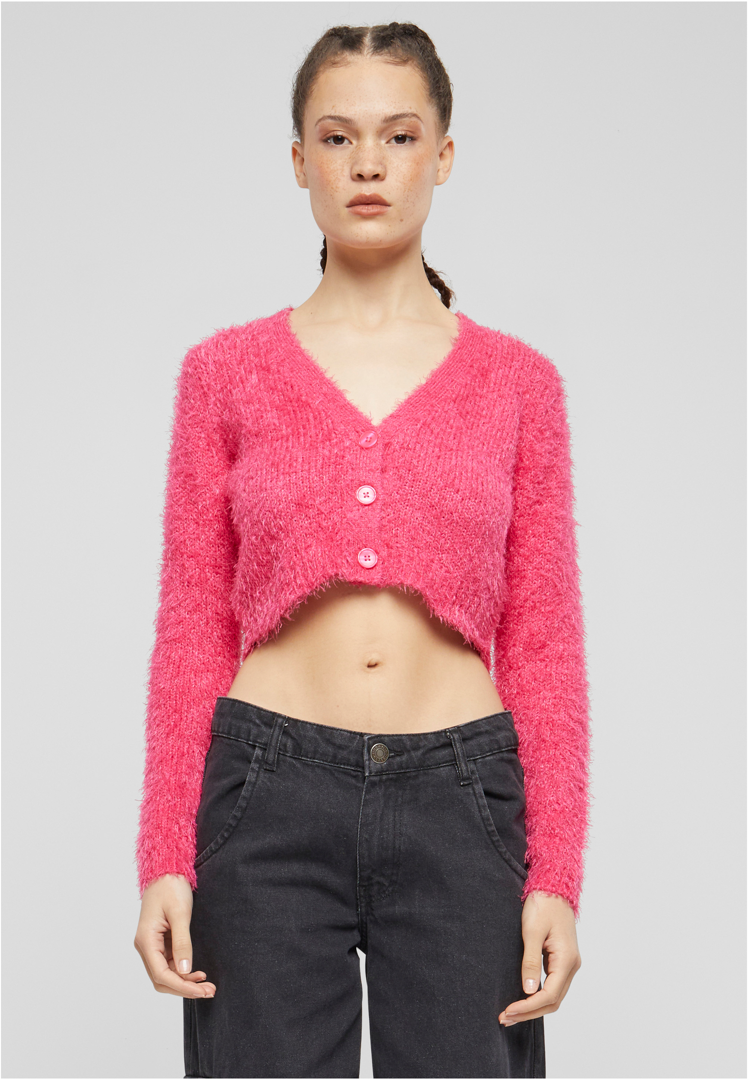 Women's Sweater Feather - Pink