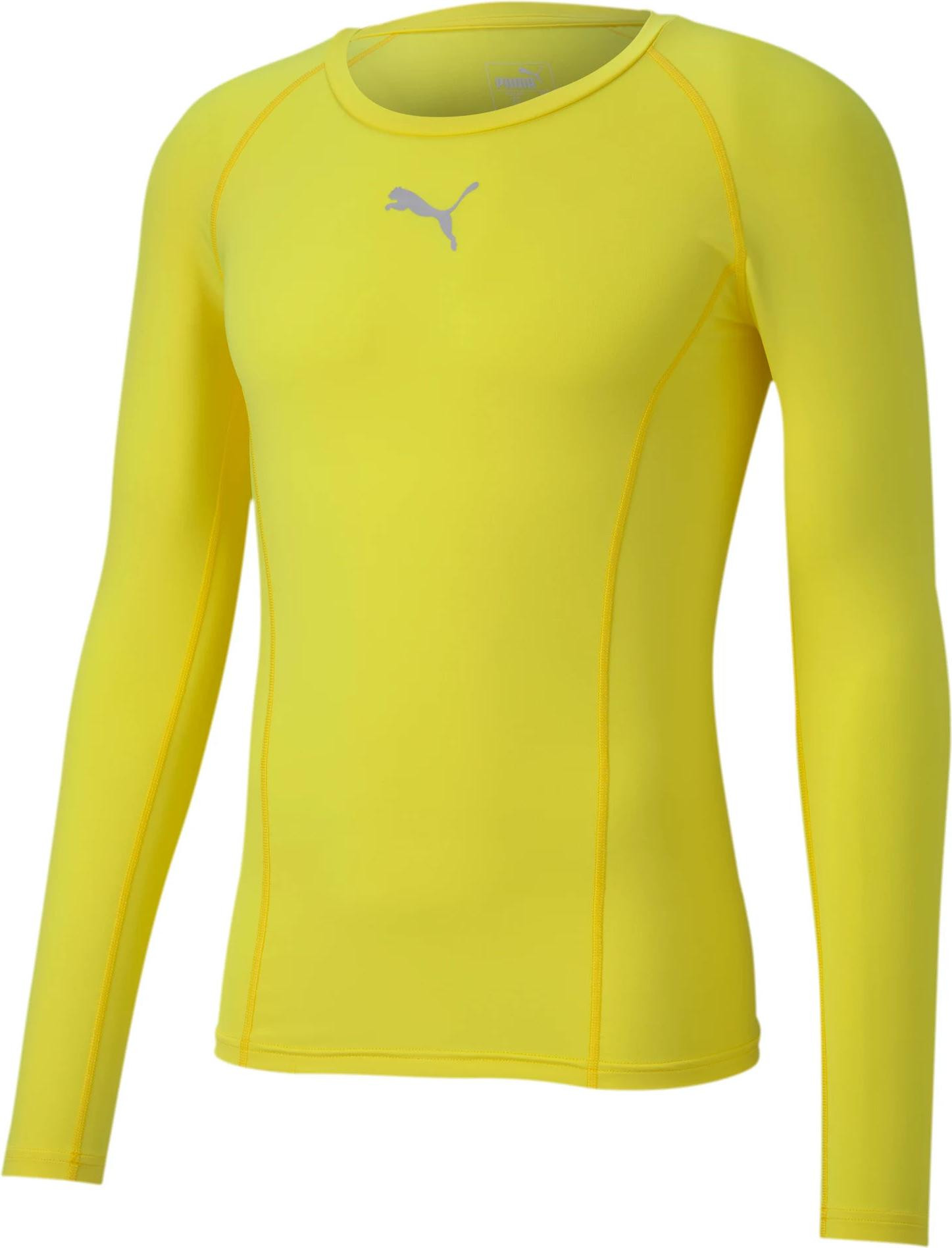 Men's Sports T-shirt Puma Yellow