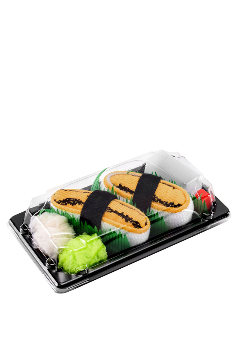 Rainbow socks Sushi 1 pair of tamago omelette