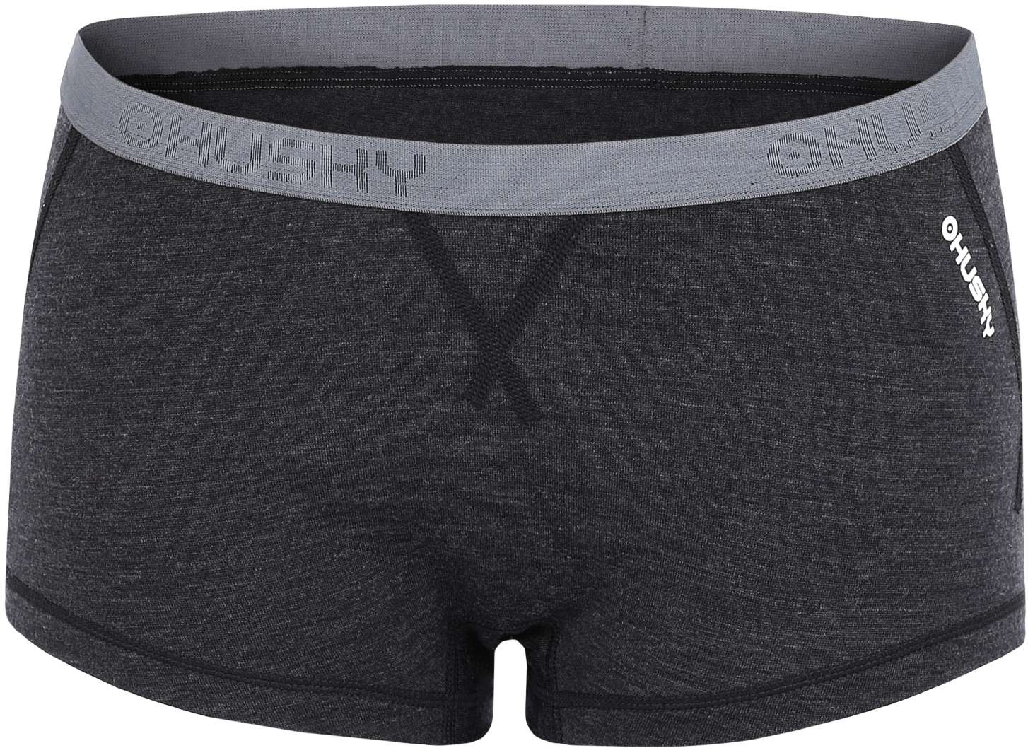 Merino thermal underwear HUSKY Women's panties black