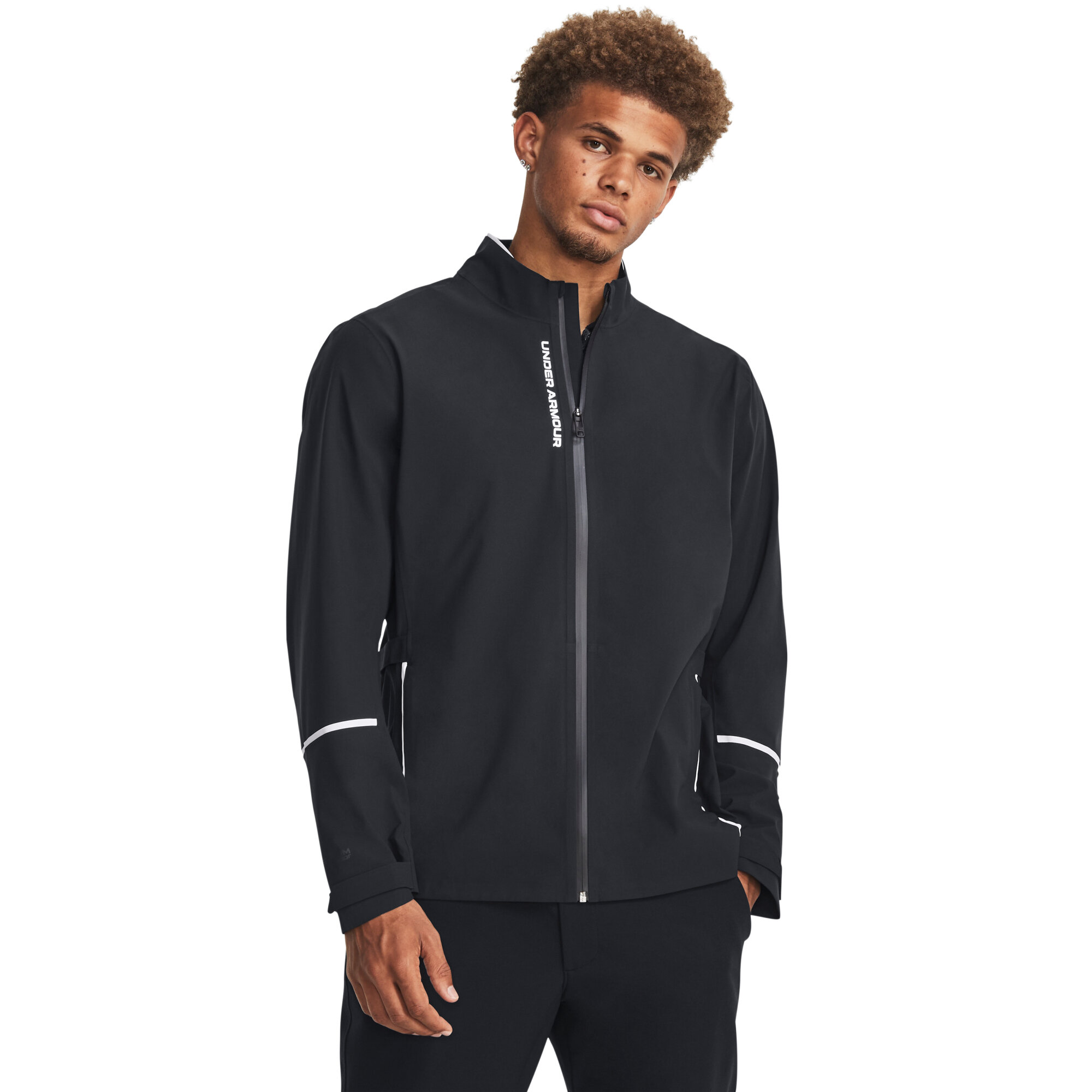 Men's Waterproof Jacket Under Armour Stormproof Cloudstrike Stretch Golf Jacket