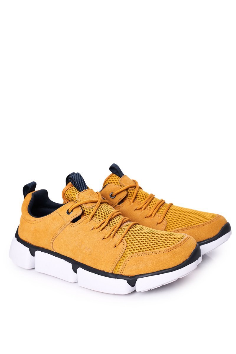 Mens Sport Shoes Sneakers GOE HH1N4029 Yellow