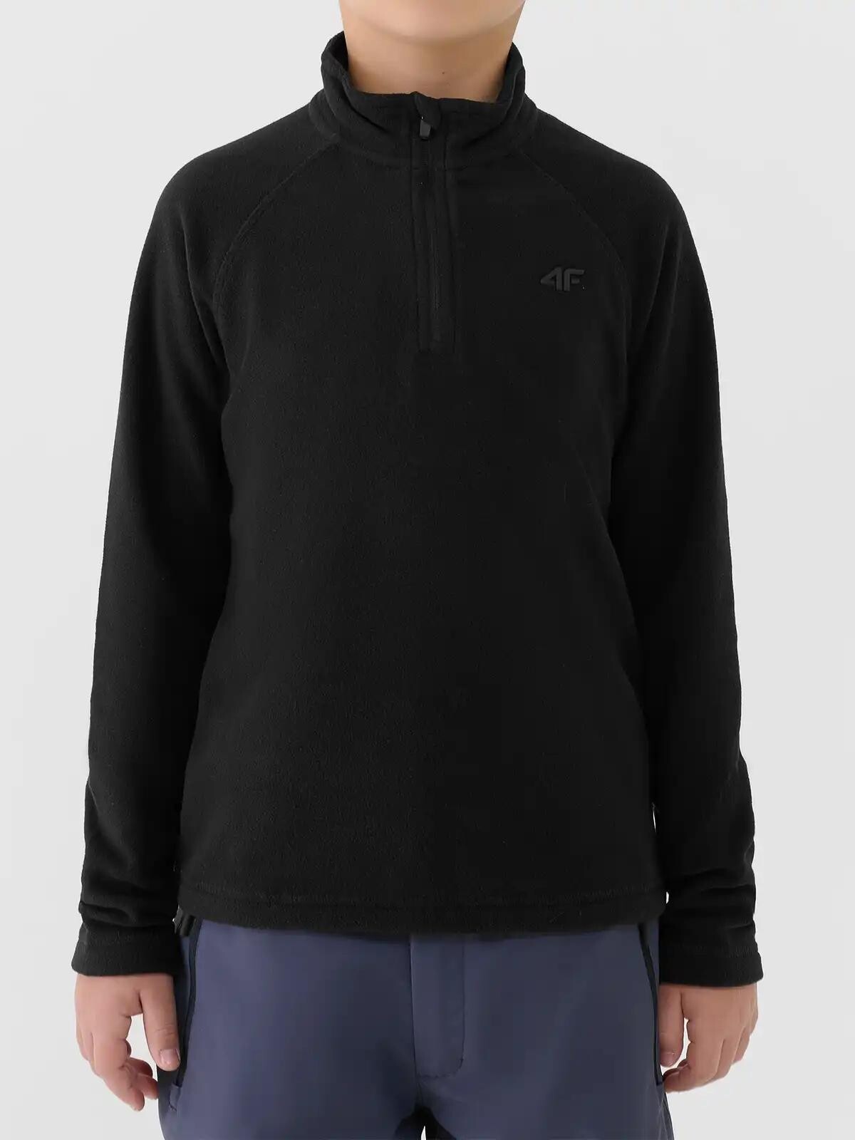 Boys&#039; fleece sweatshirt 4F