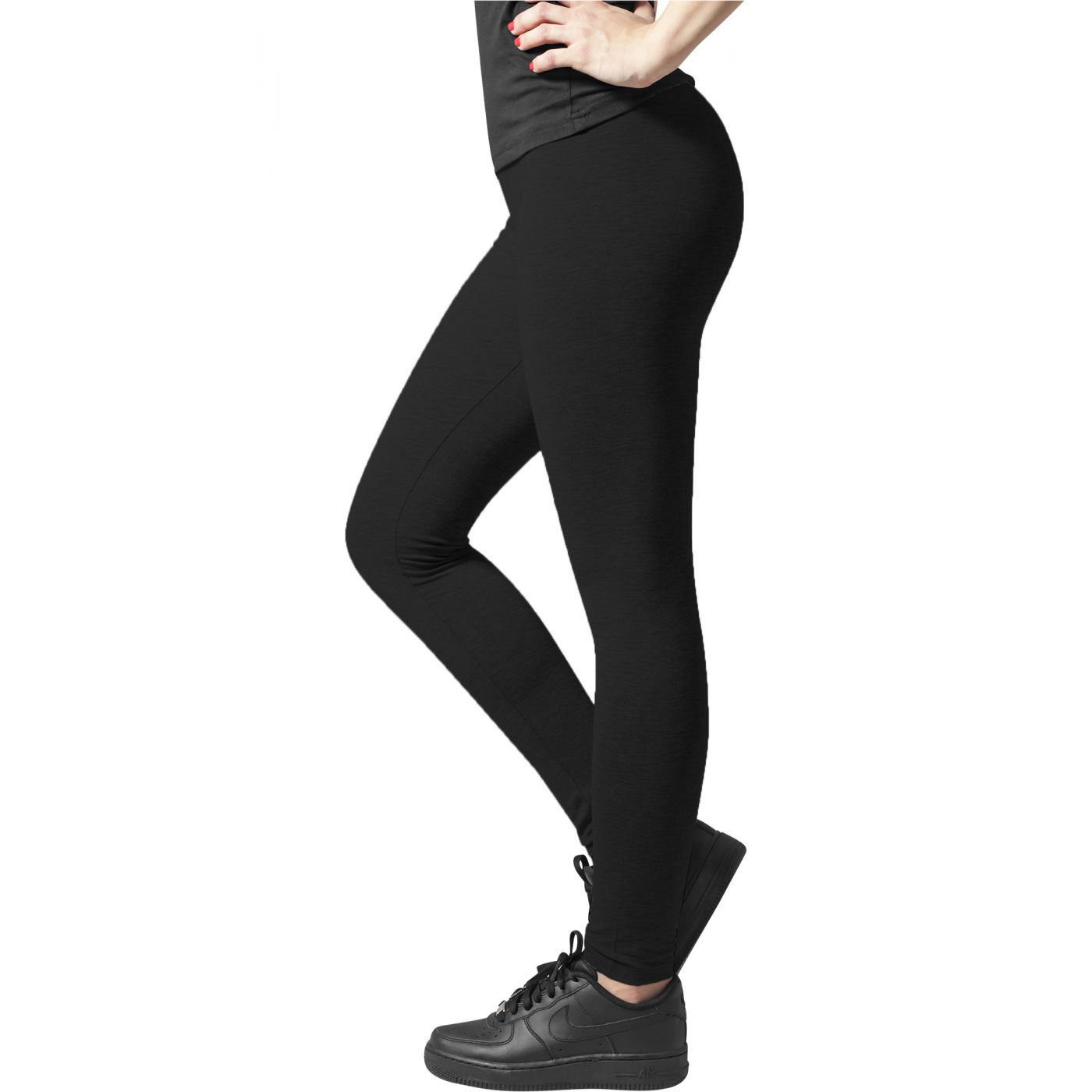 Women’s jersey leggings black