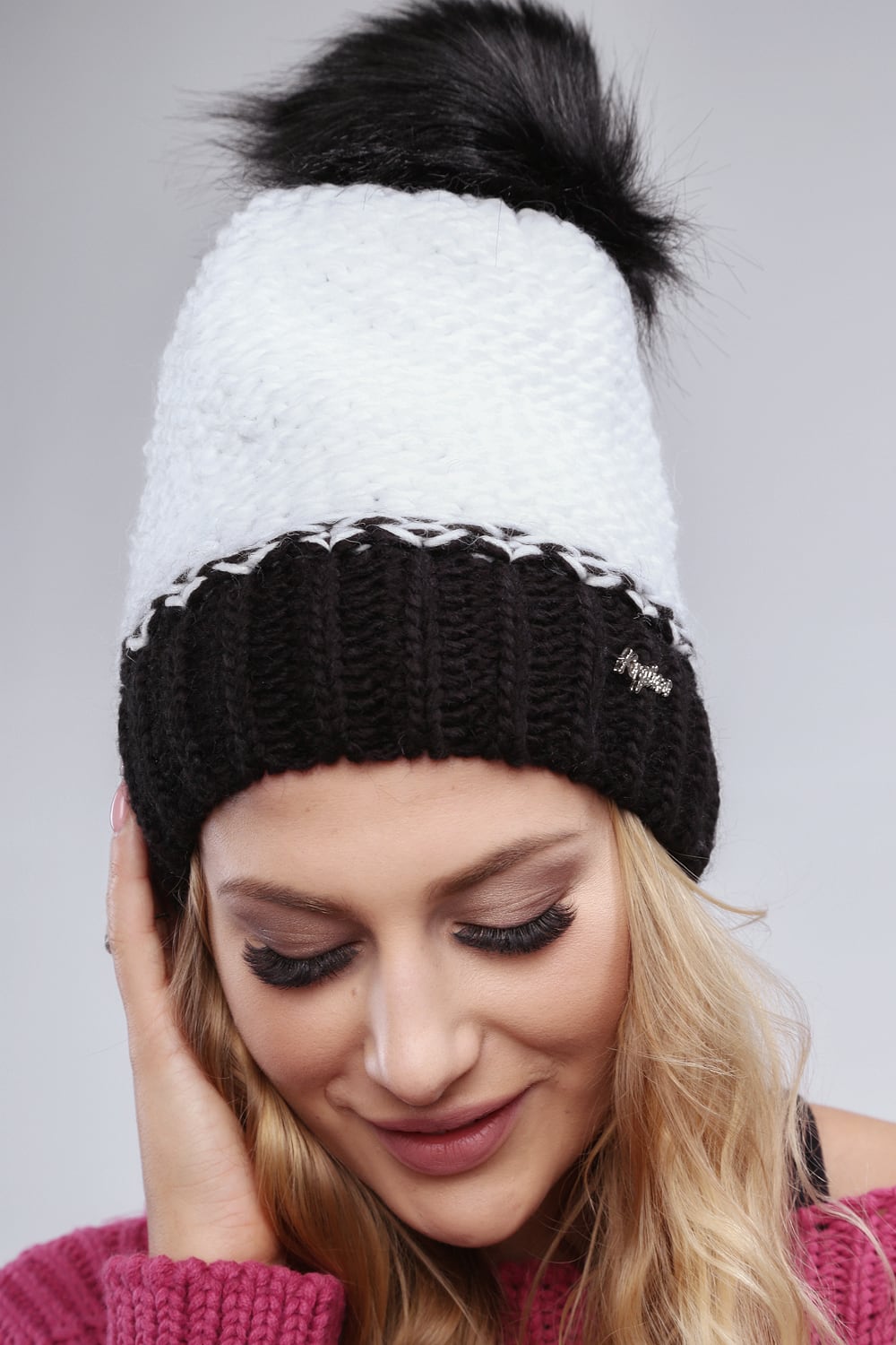 white-winter-hat