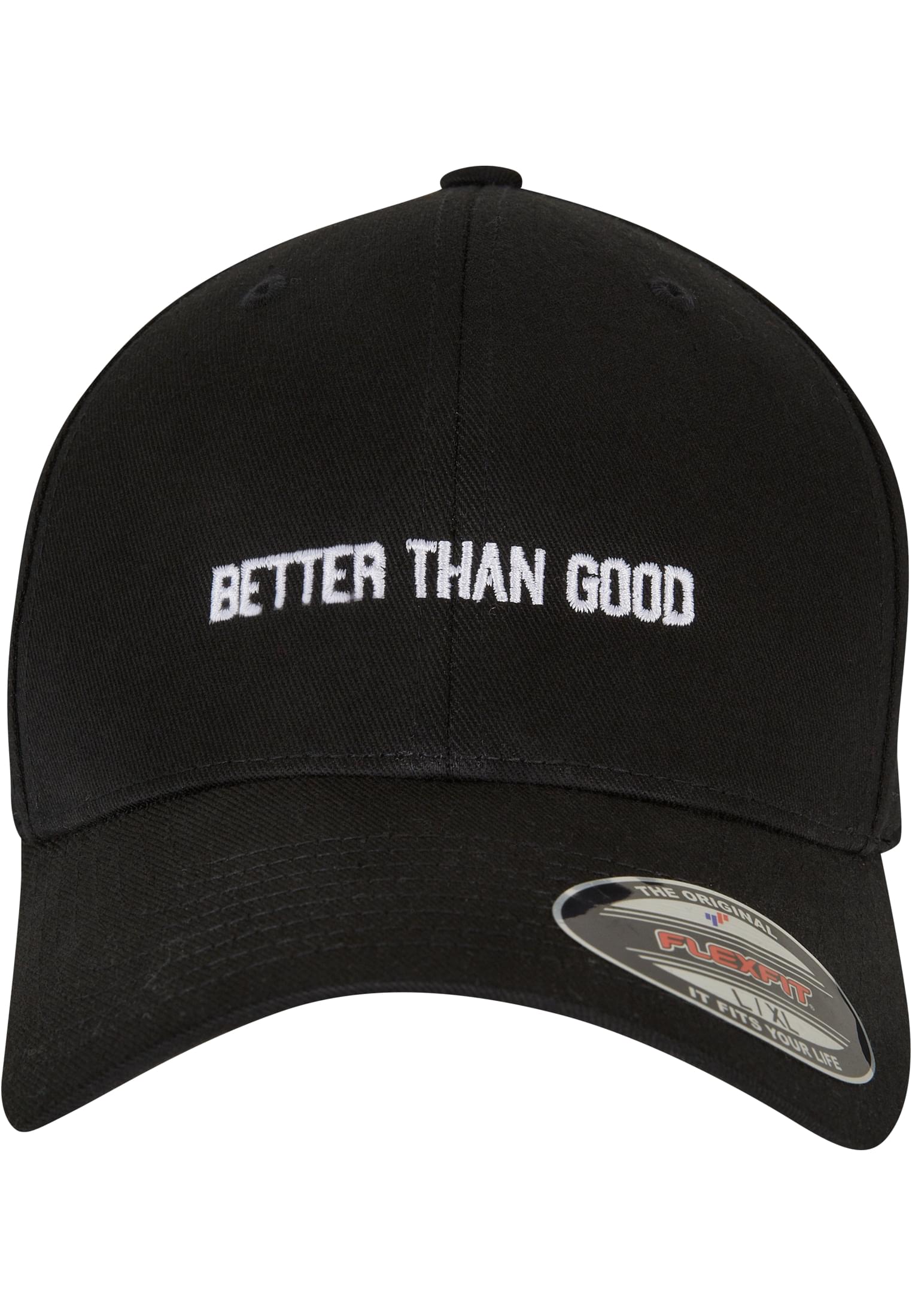 Better than a good Flexfit cap black/white