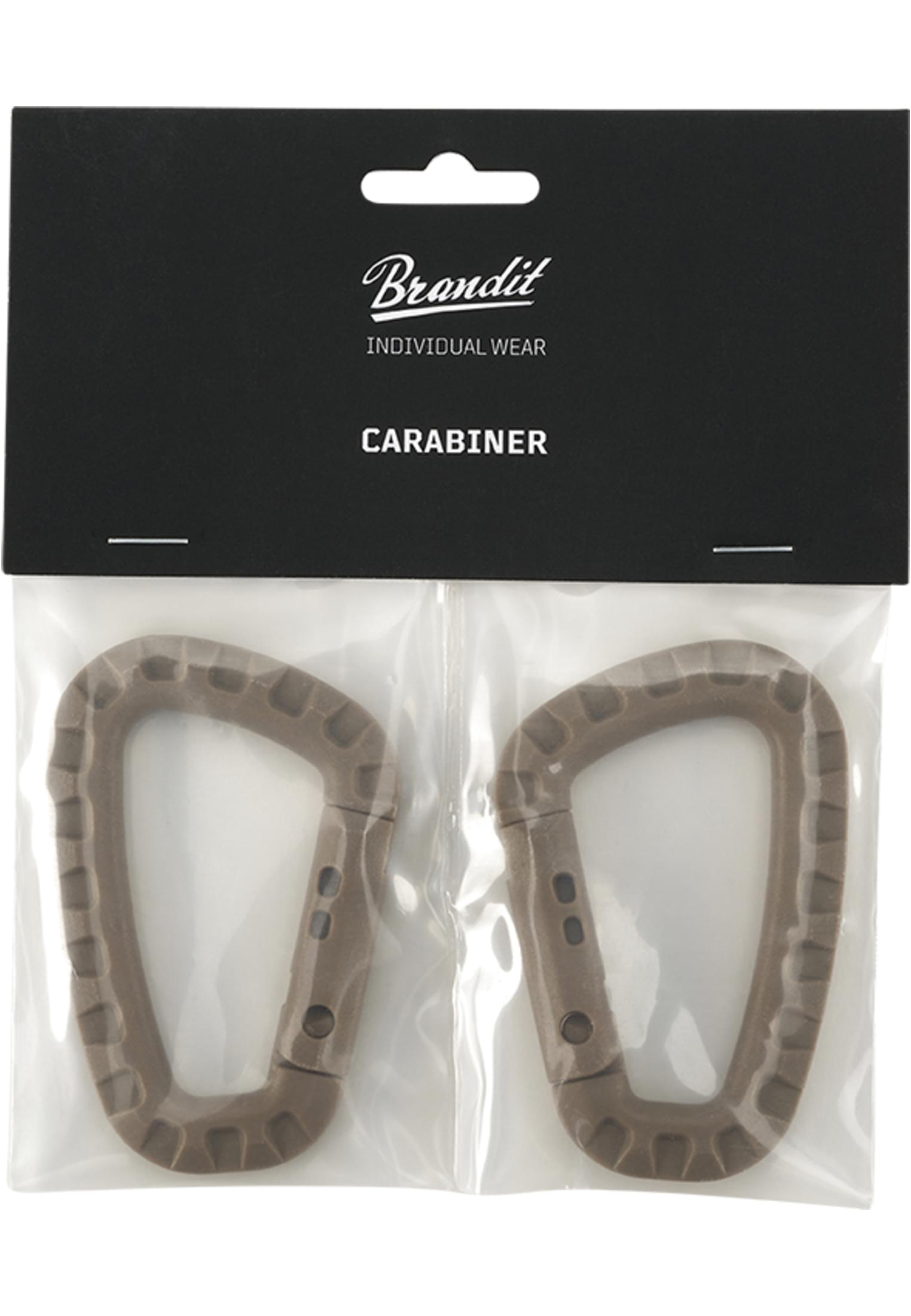 Levně Carabiner 2-Pack camel