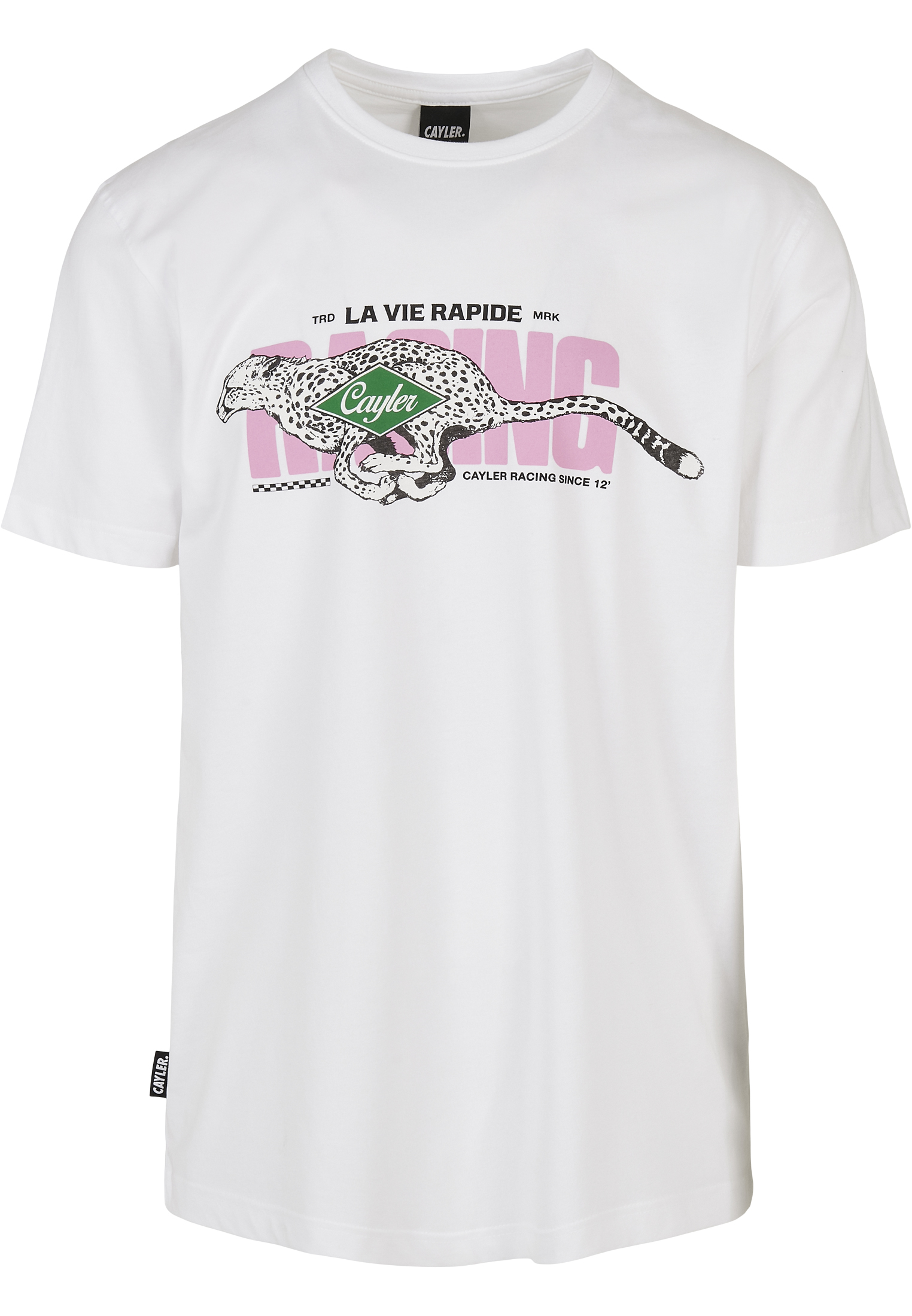 Levně Bílé tričko C&S La Vie Rapide
