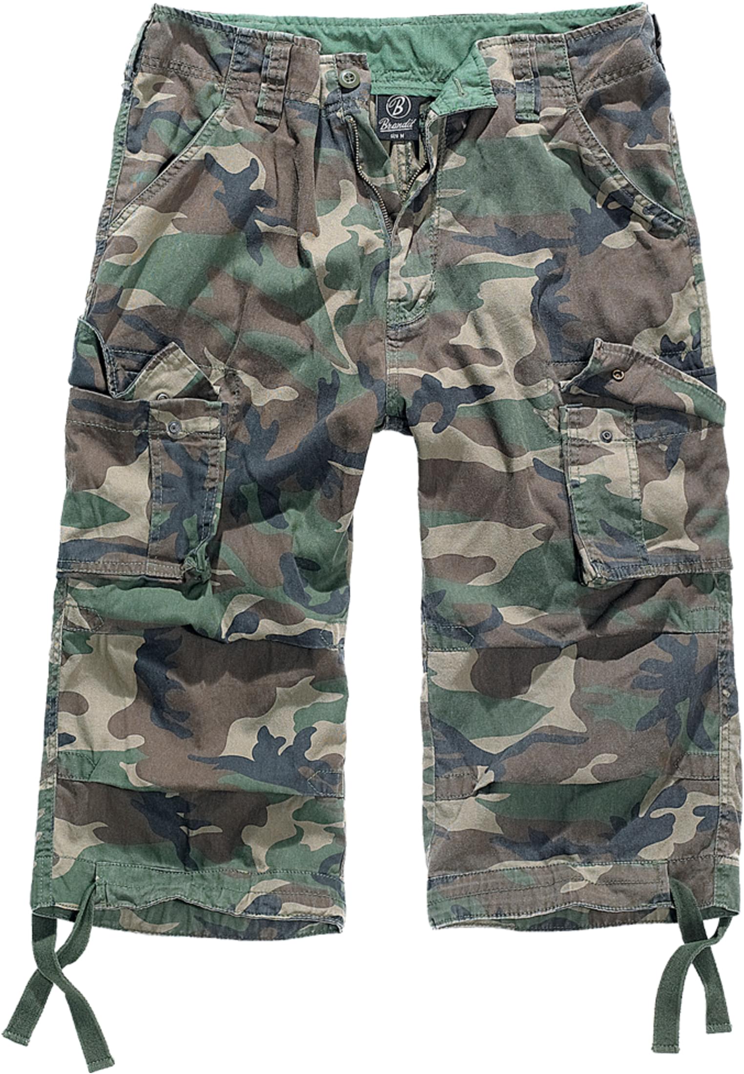 Men&#039;s 3/4 pants Urban Legend olive/camouflage