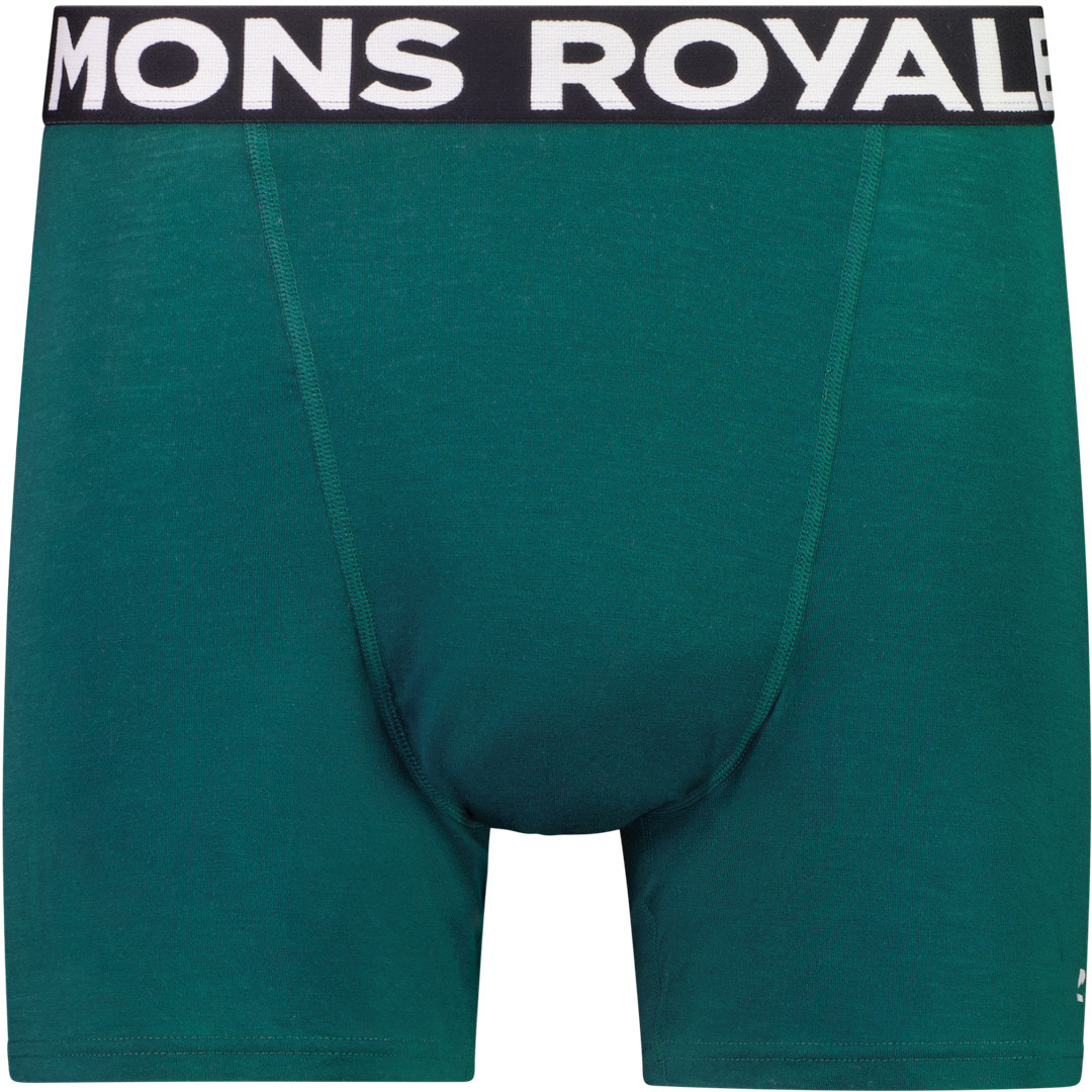 Men's boxer shorts Mons Royale merino green