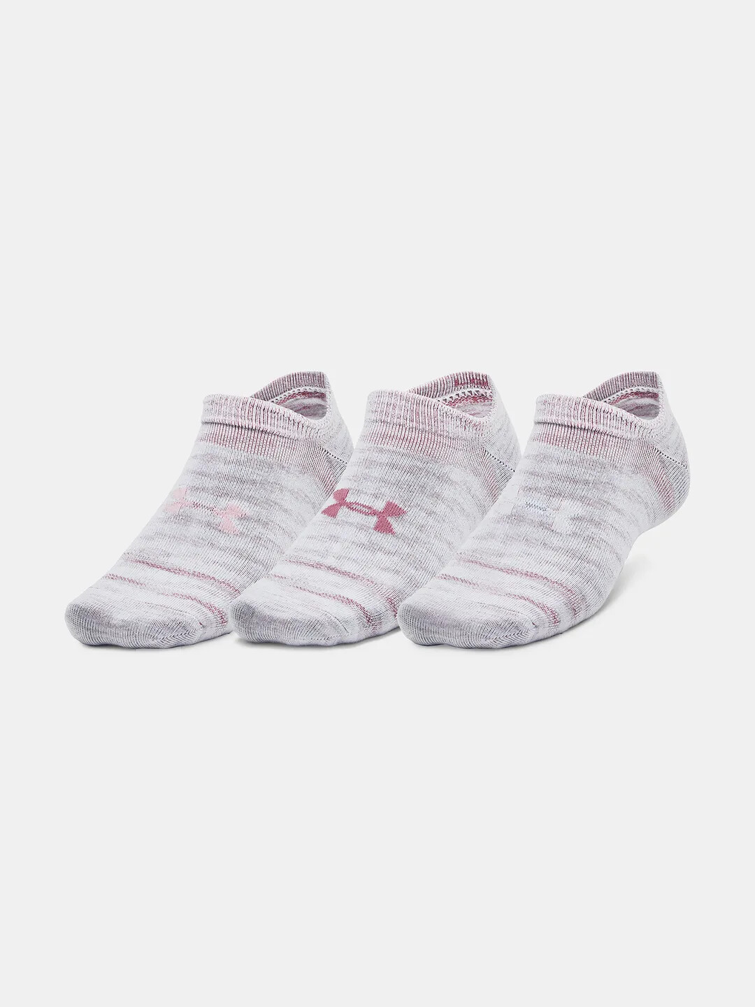 UNDER ARMOUR UA Essential No Show 3pk-WHT S