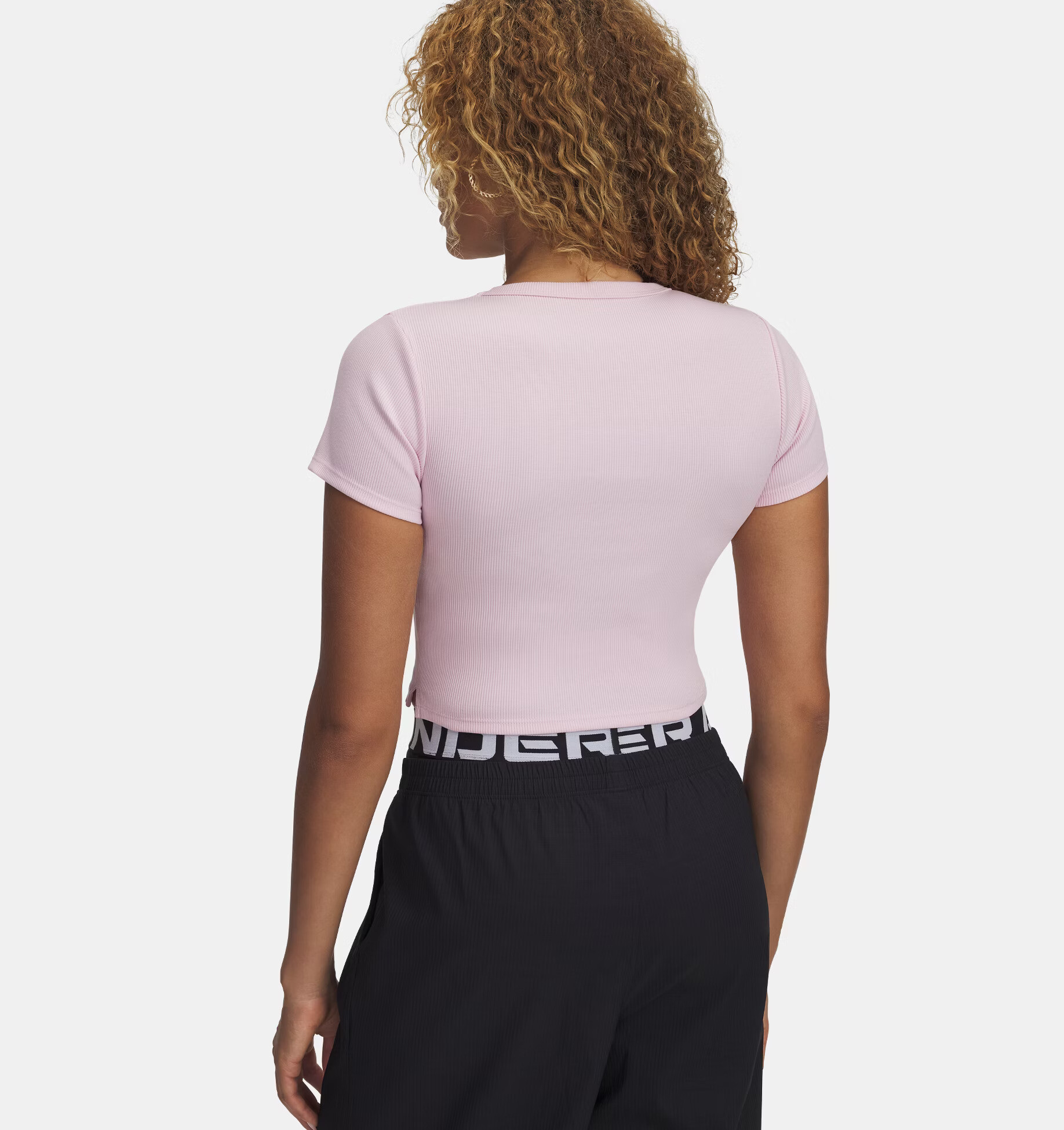 Women's T-shirt Under Armour Rival Rib Baby Tee