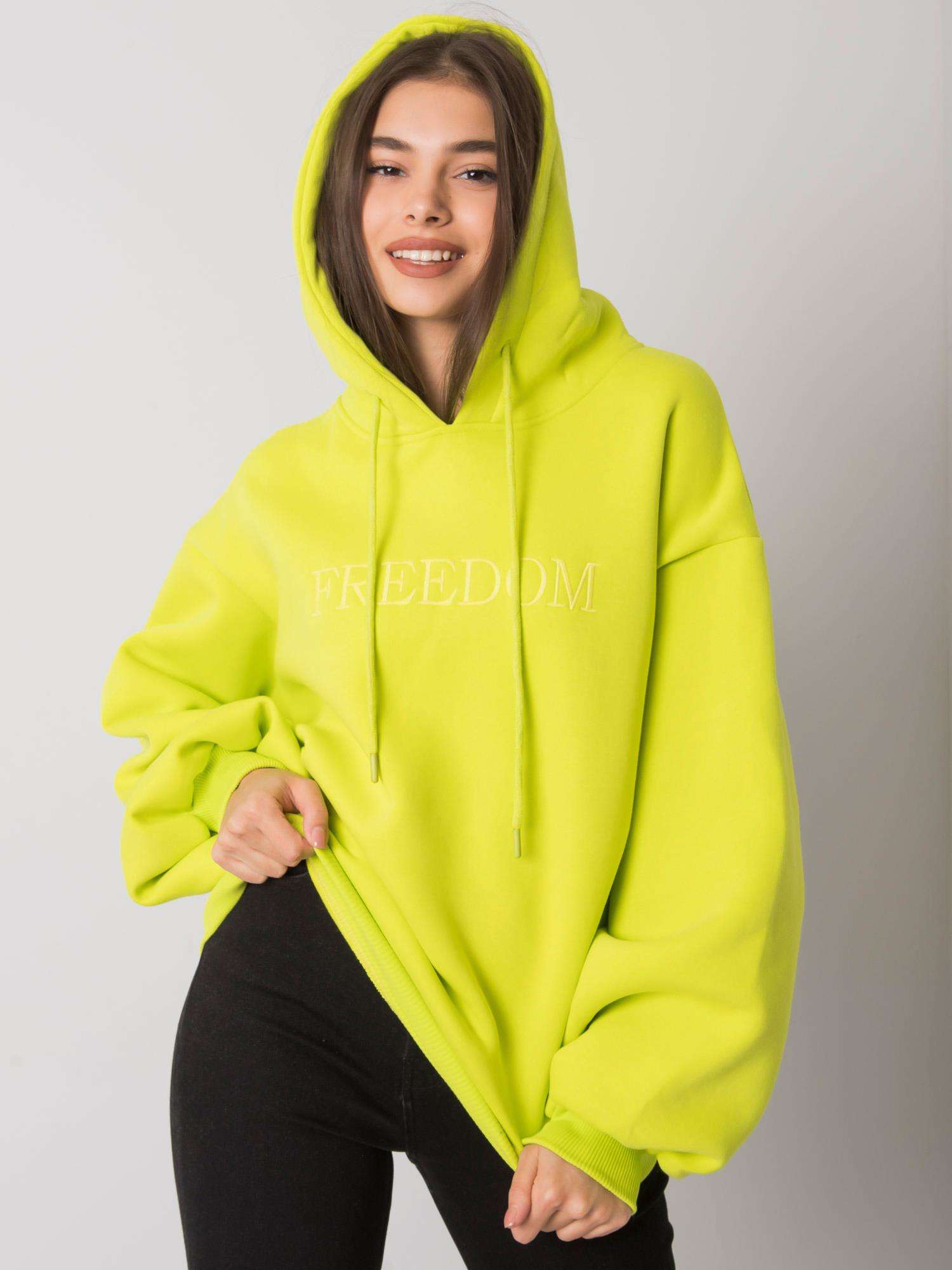 Fluo Green Sweatshirt Carris RUE PARIS