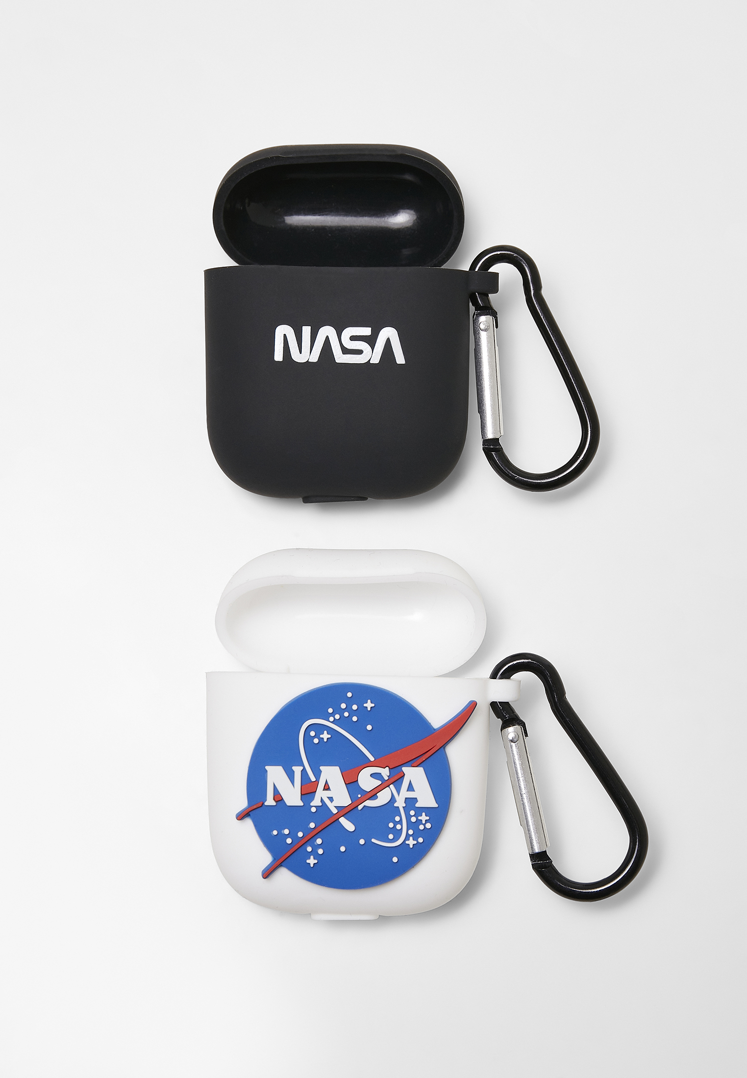Levně Pouzdra na sluchátka NASA 2-Pack bílá/černá