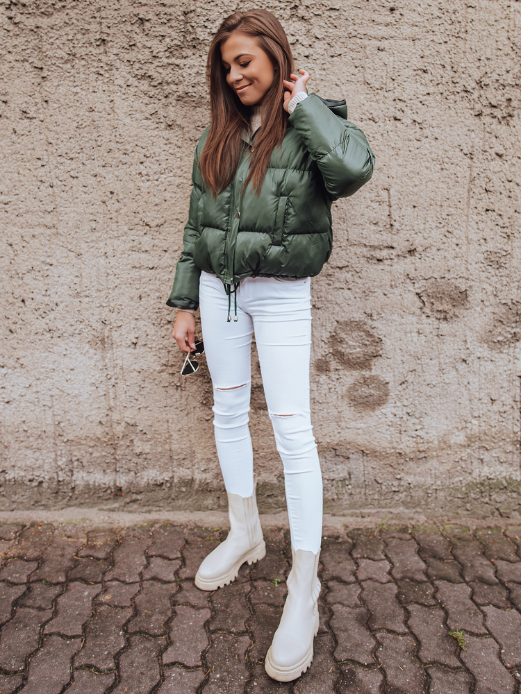 Women's jacket SIMMON green Dstreet