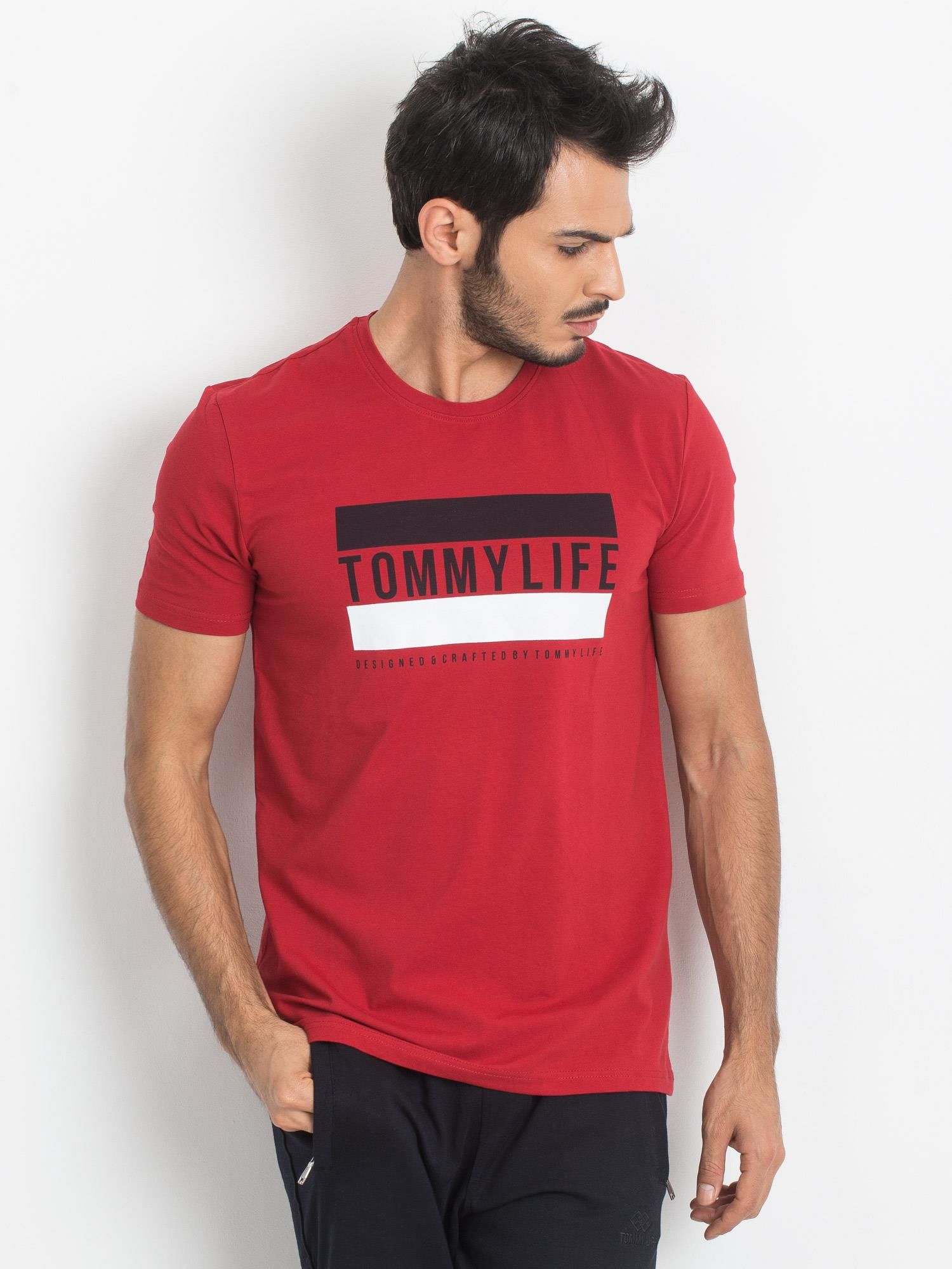 Tommy life t shirt Clearance