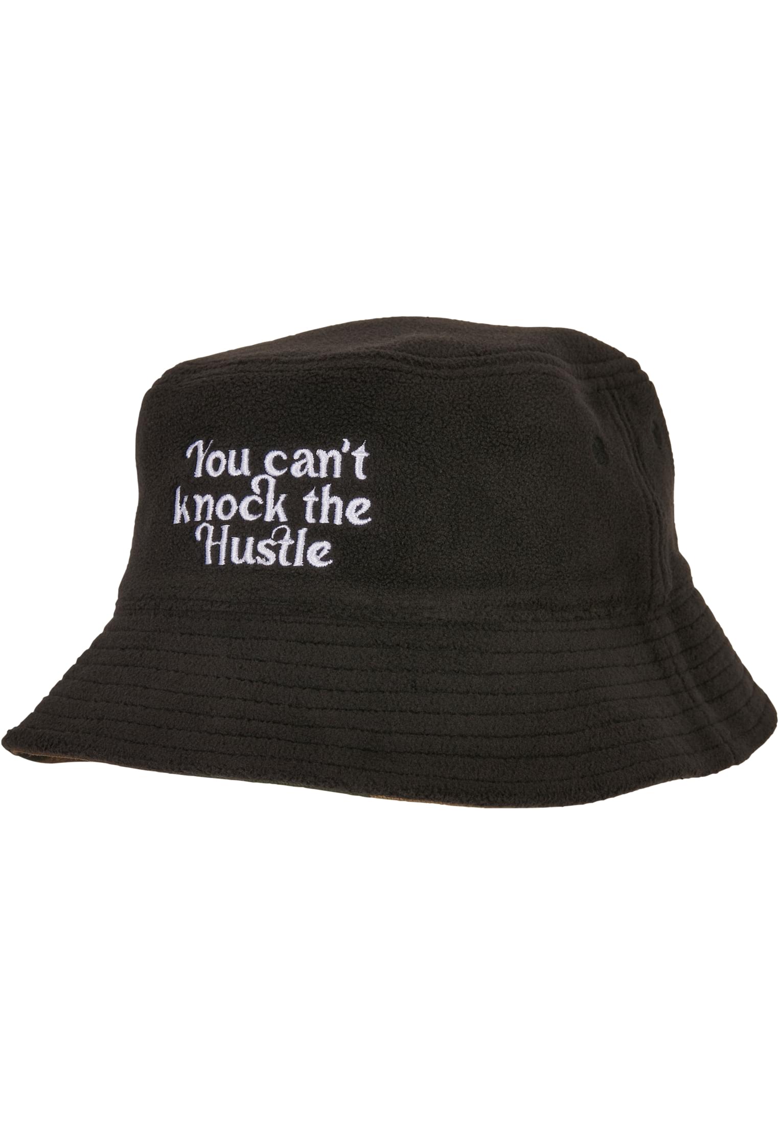 Knock The Hustle Bucket Hat Woodland/black