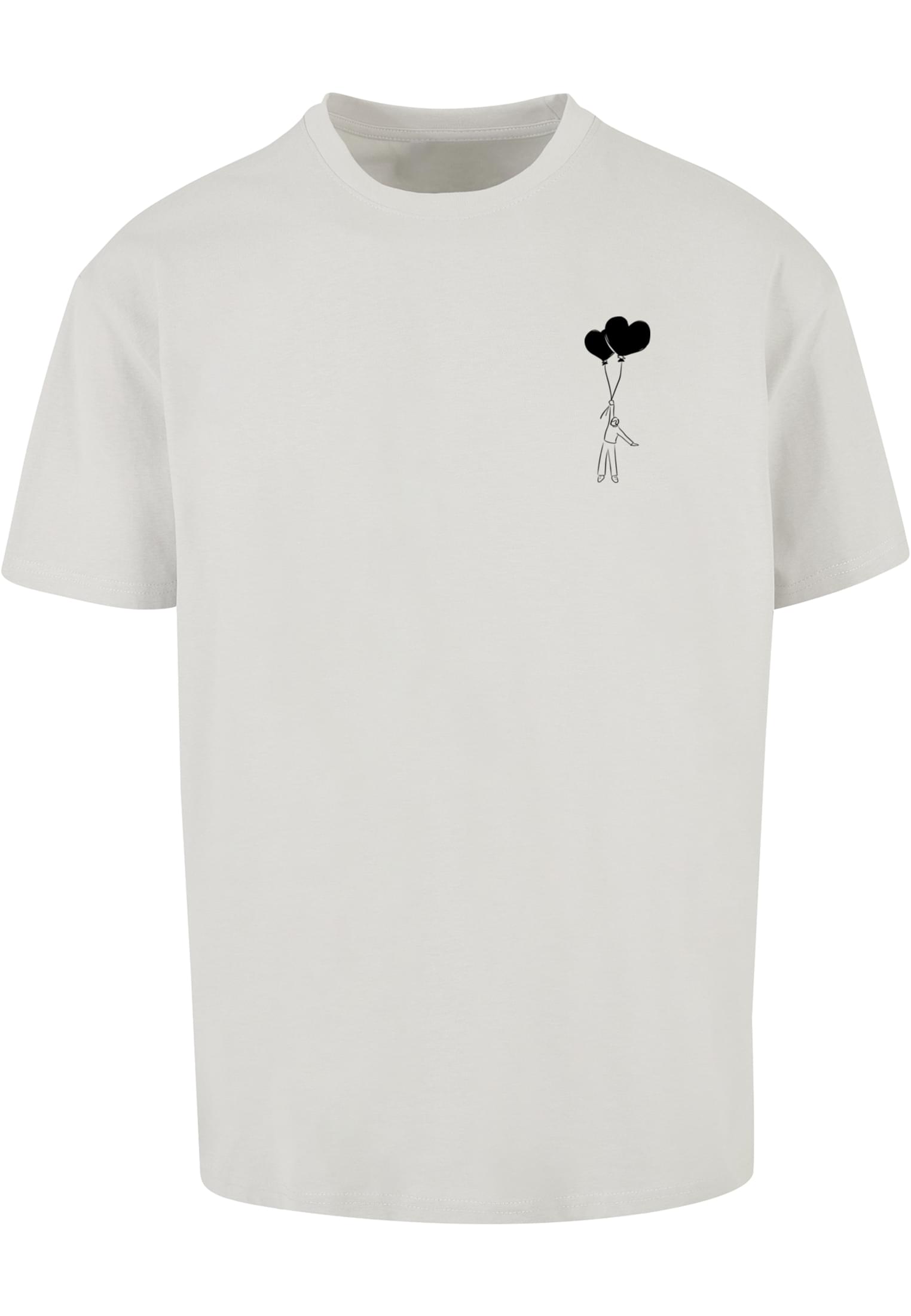 Men's T-shirt Love In The Air Gray