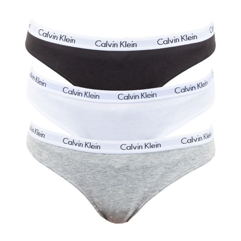 Levně Dámské kalhotky Calvin Klein 3PACK