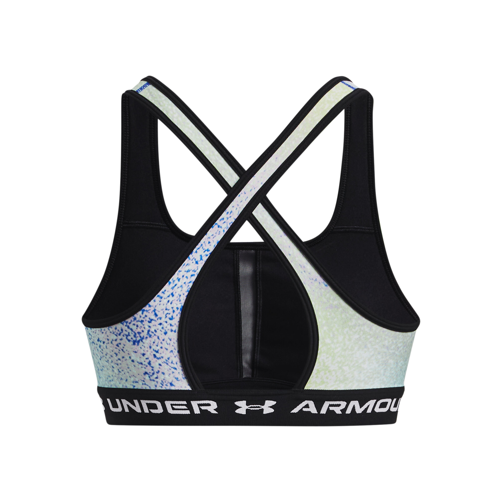 Women's Sports Compression Bra Under Amour Crossback Mid Print