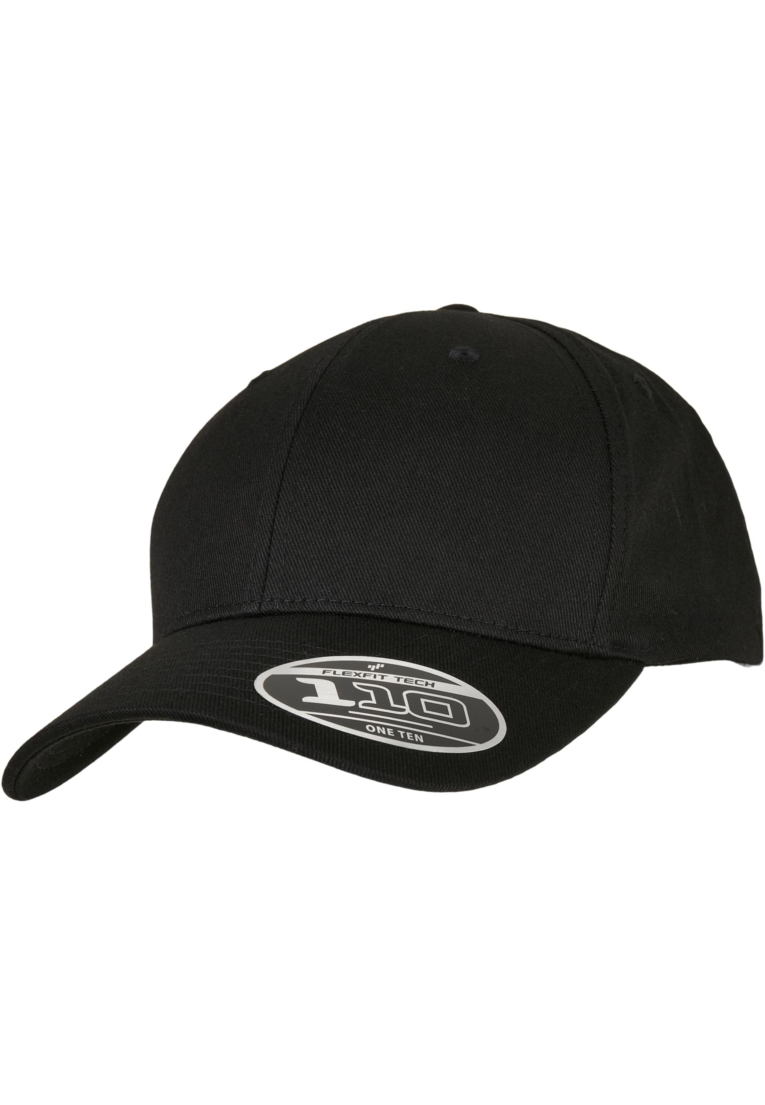 Flexfit 110 Curved Visor Snapback Black