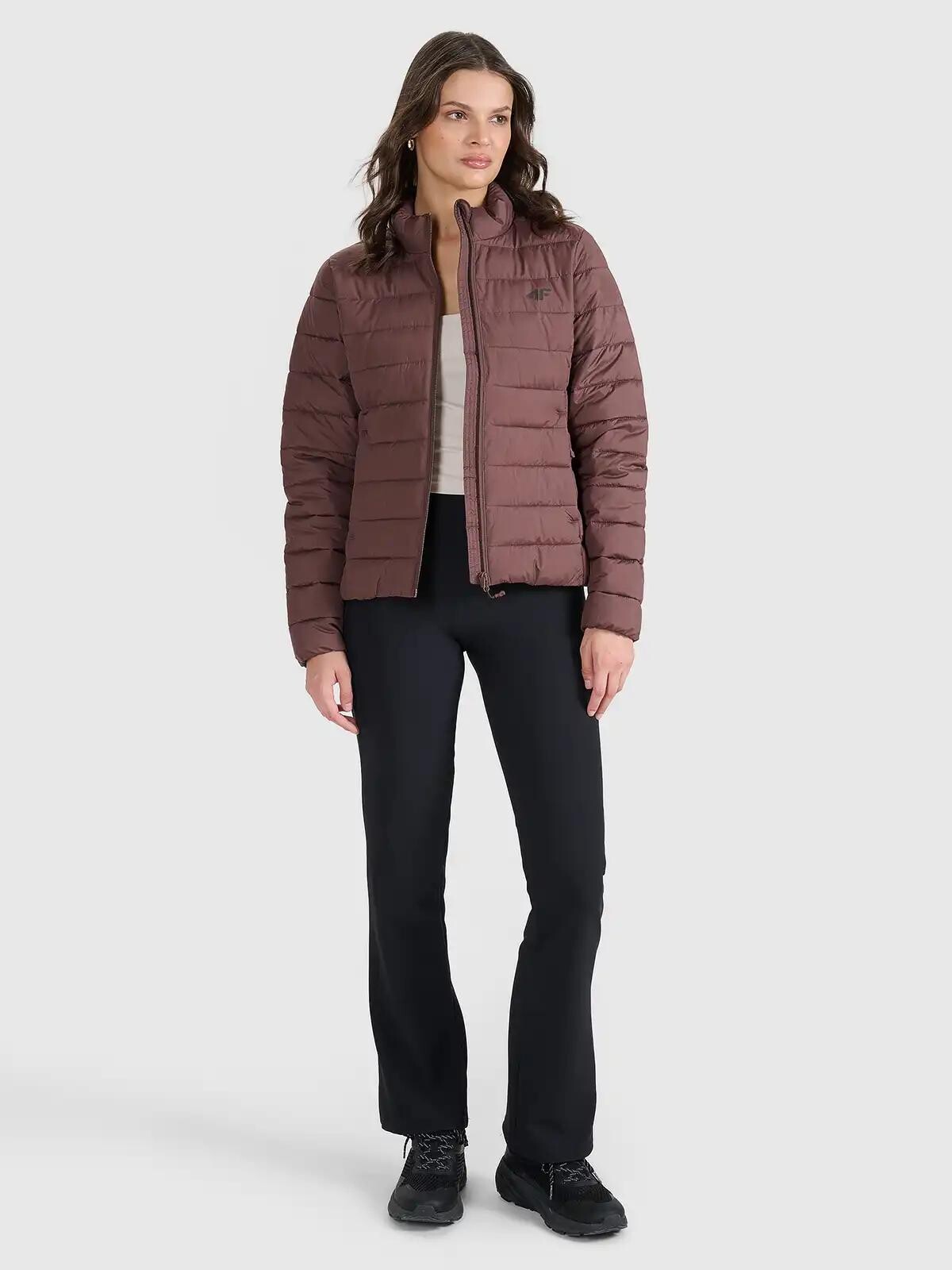 Women's quilted jacket 4F