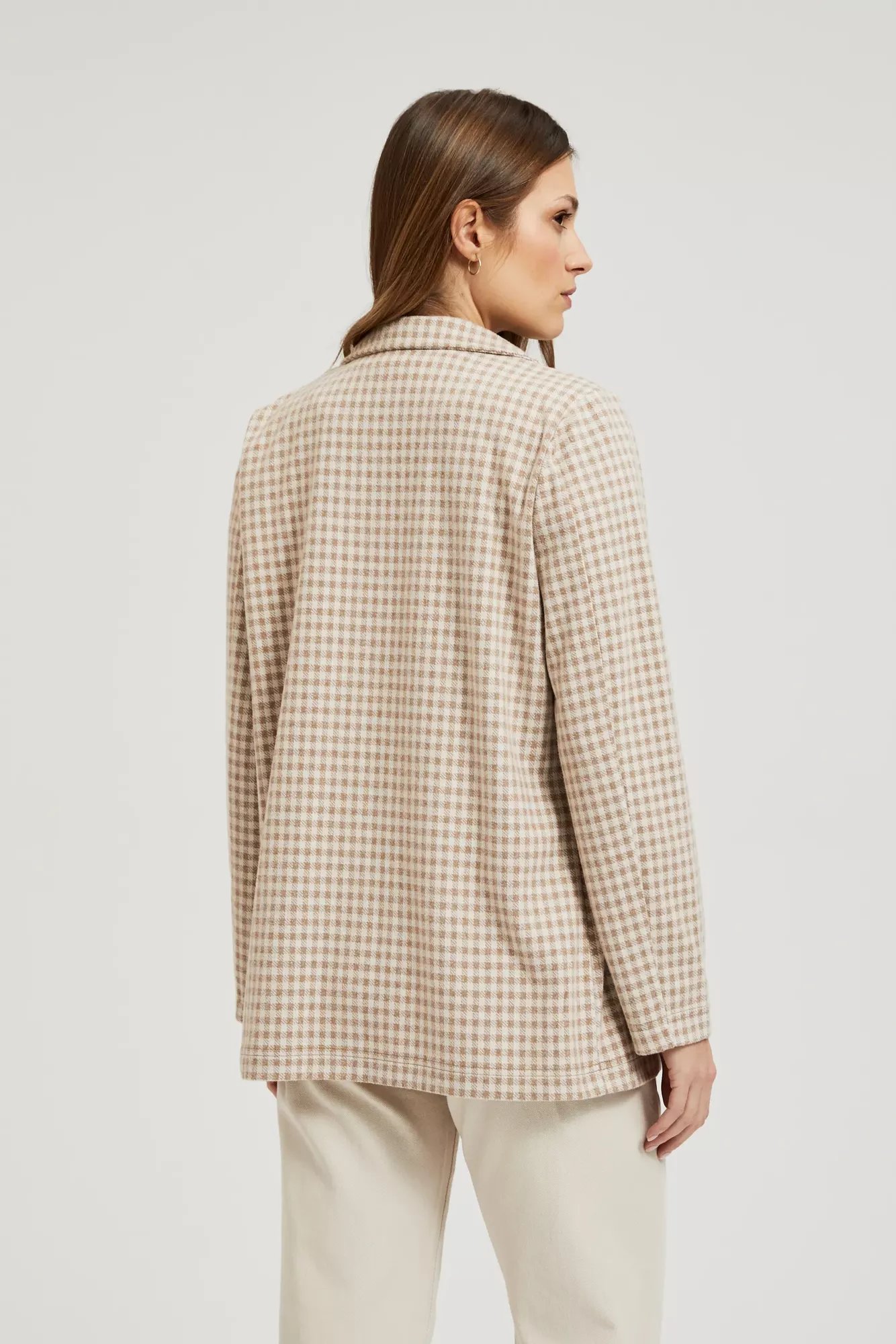 Marisse Women's Jacket L-Mr-4315 D.Brown