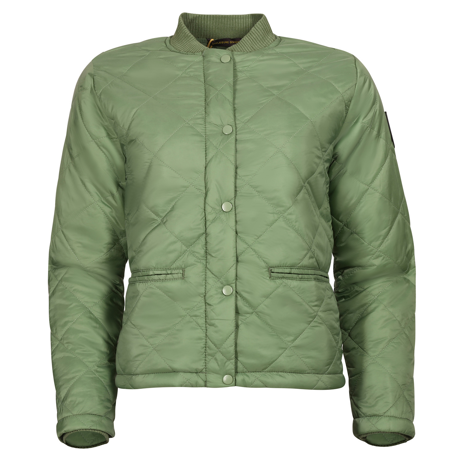 Women's quilted jacket nax NAX LOPENA aspen green