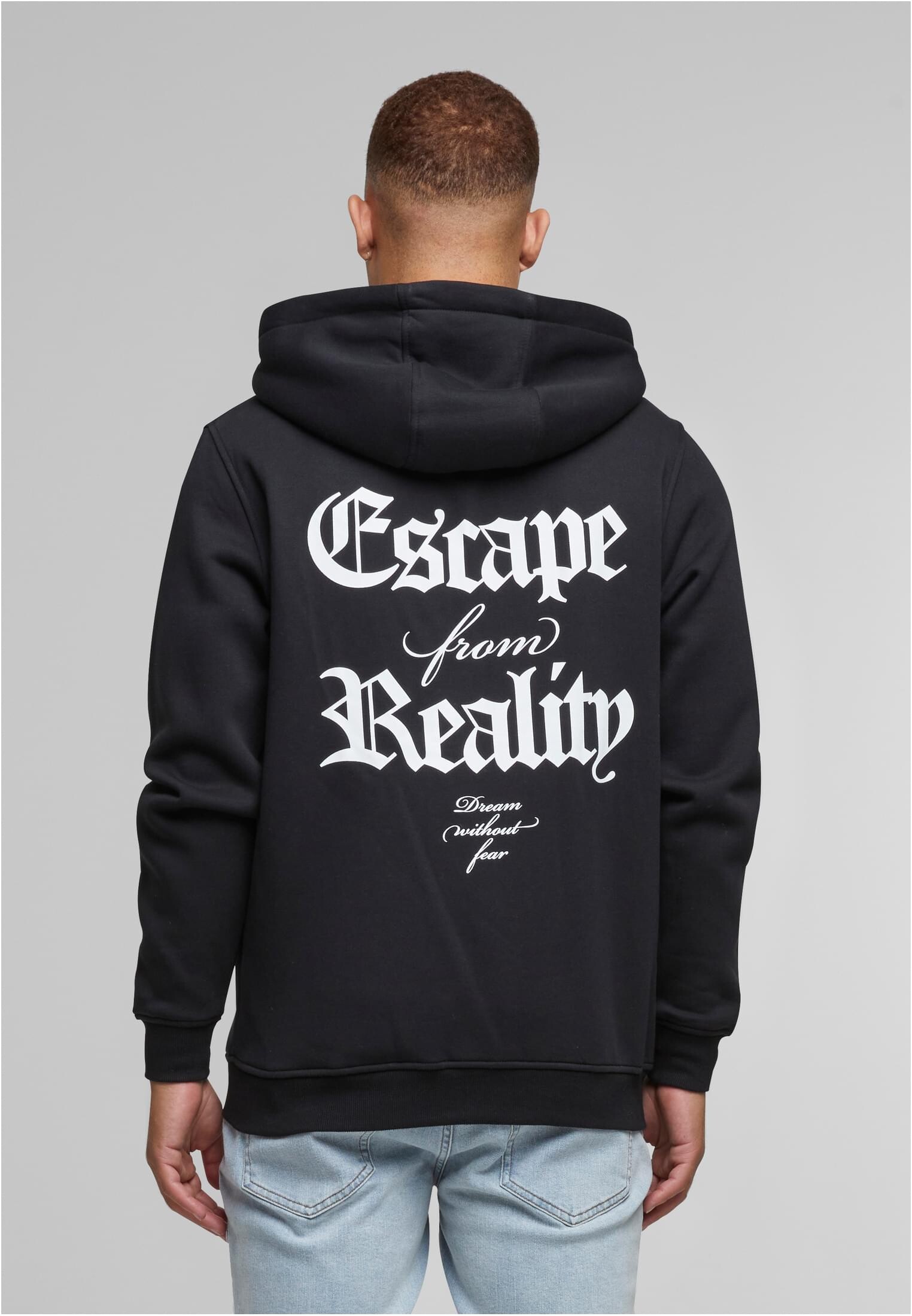 Men&#039;s zip-up hoodie Escape From Reality black