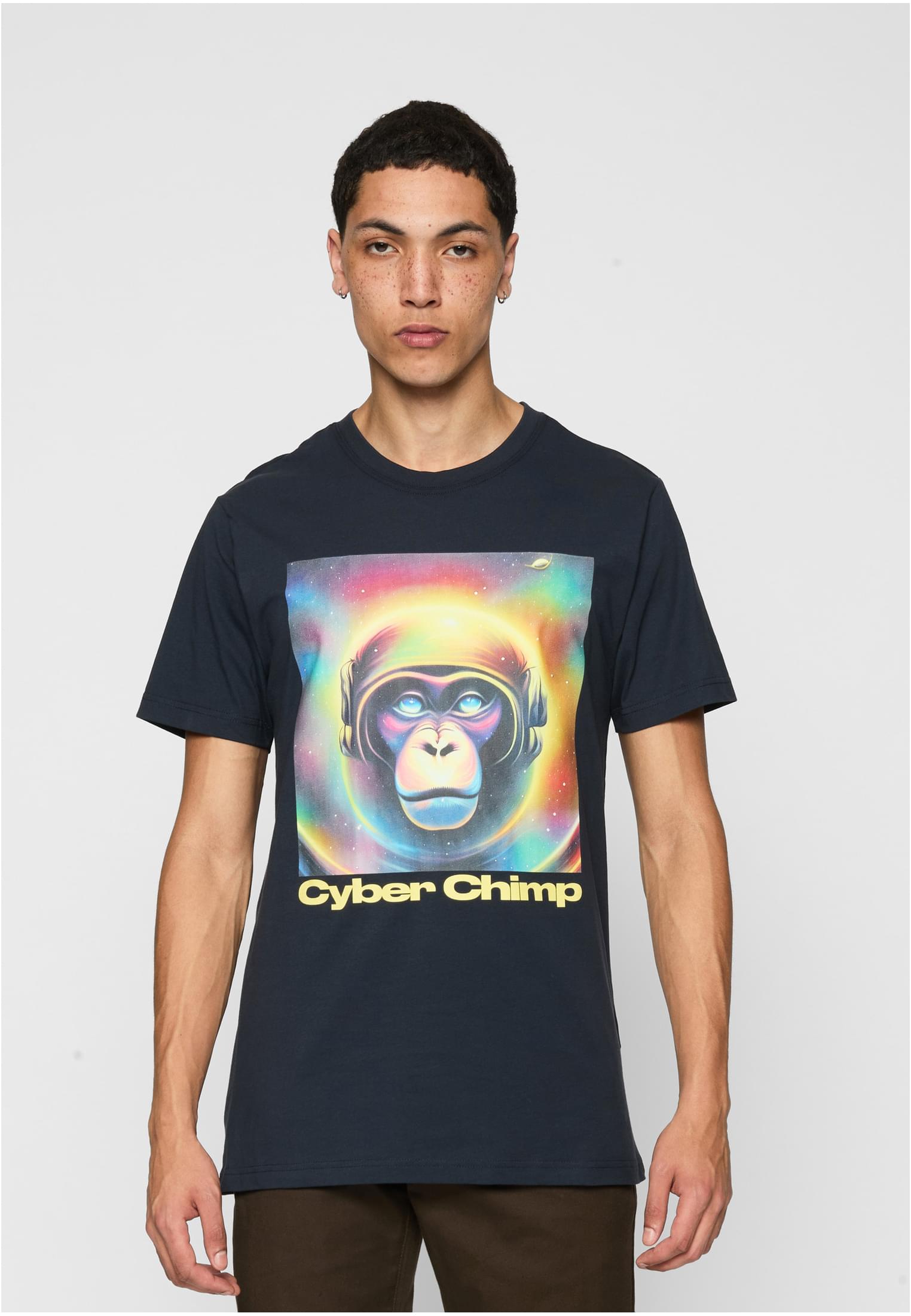 Cyber Chimp Tee Námořnictvo