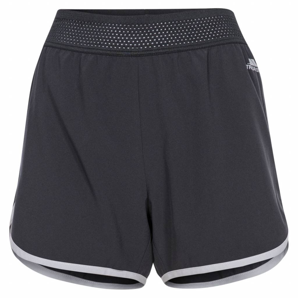 Women&#039;s Trespass Sadie Running Shorts in Black