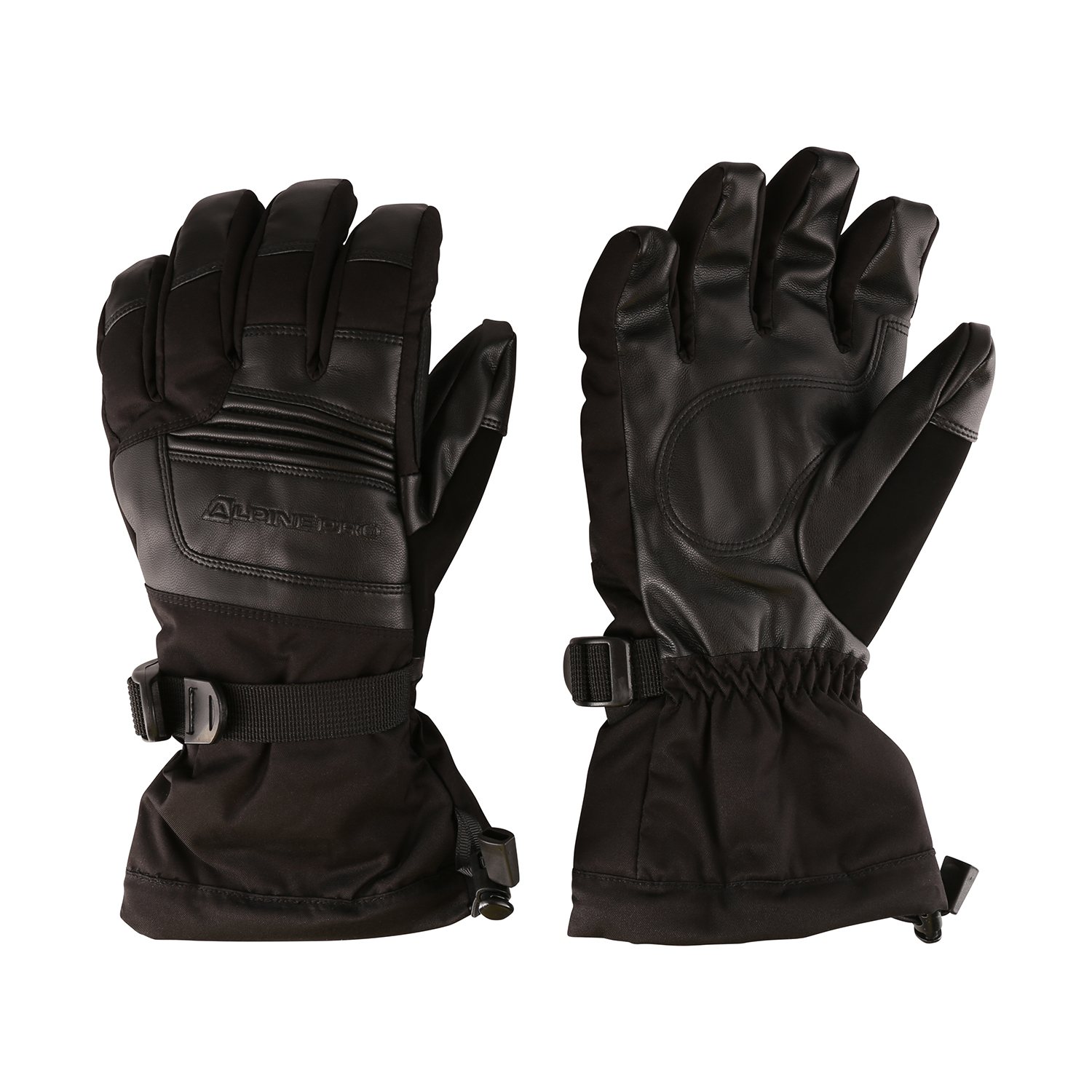 Men's gloves with ptx membrane ALPINE PRO LEDET black im Sale-alpine pro 1