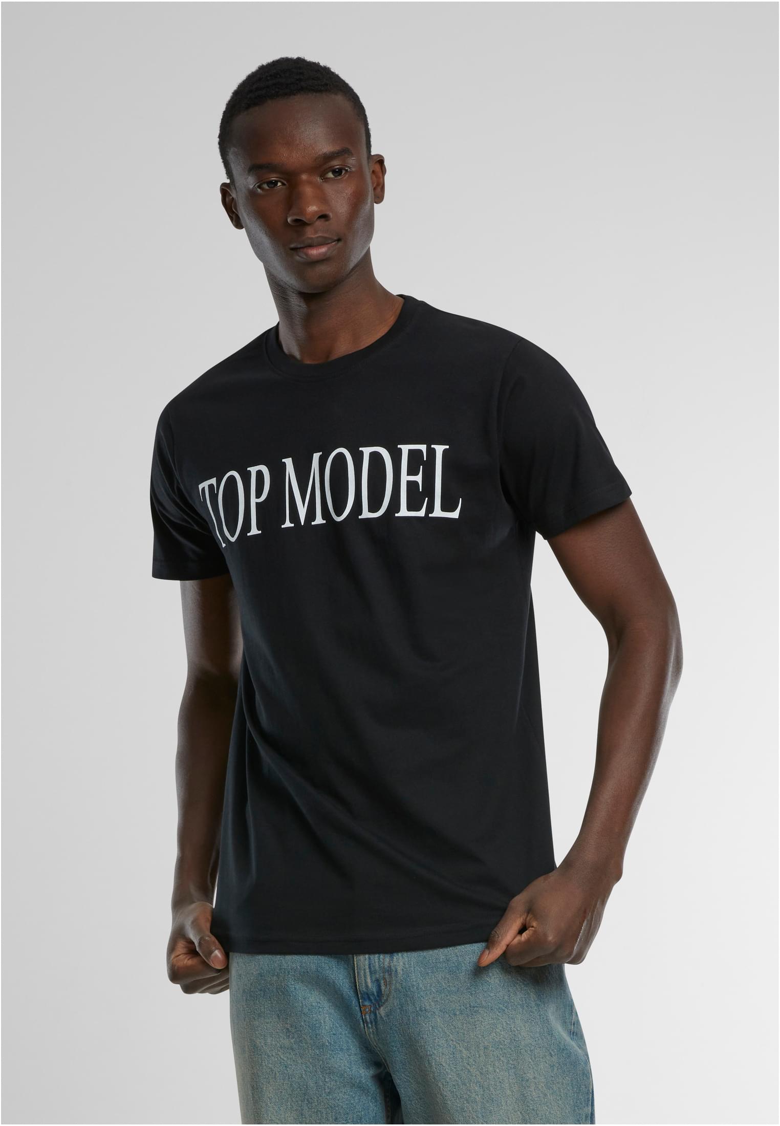 Top Model T-shirt Black Color