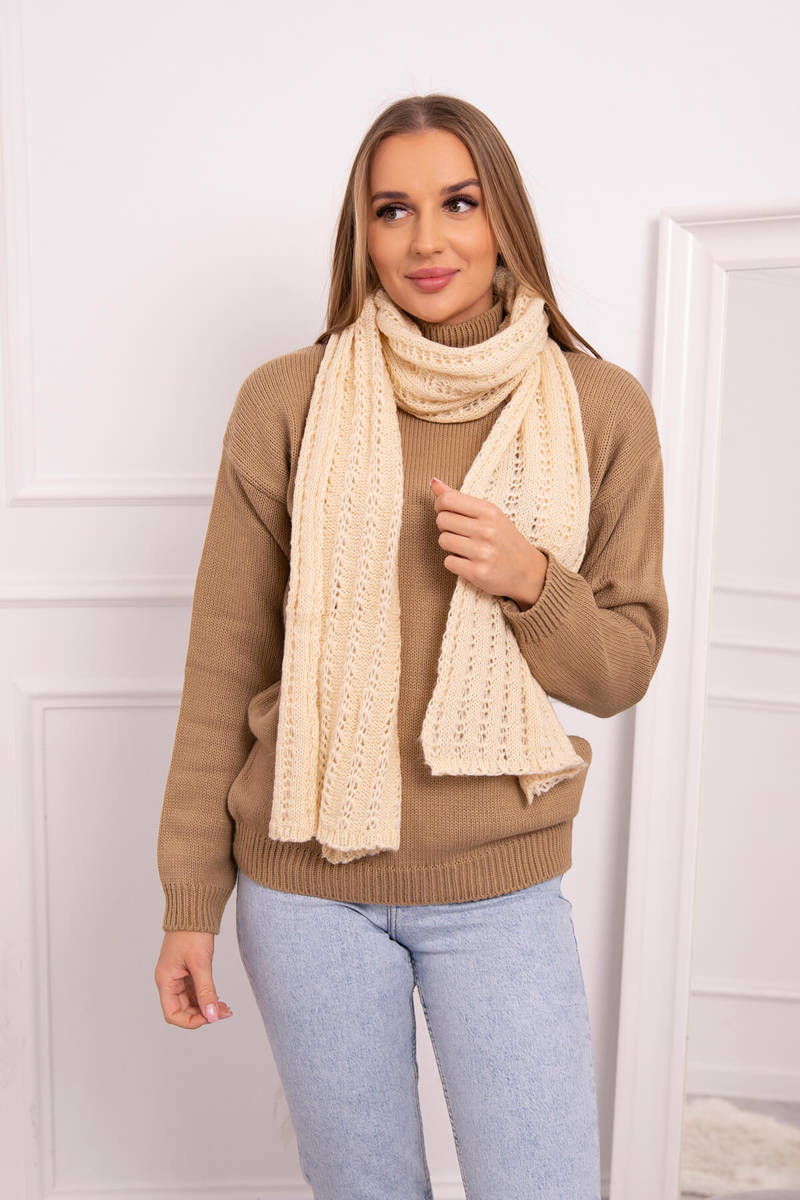 SL40 Ladies scarf ecru