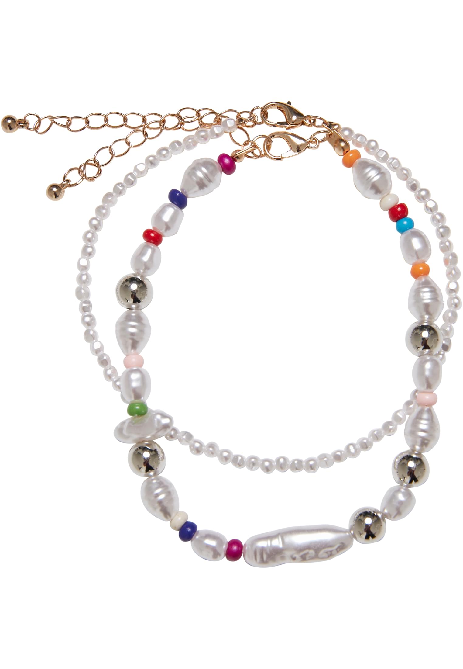Levně Různé perleťové vrstvení kotník multicolor