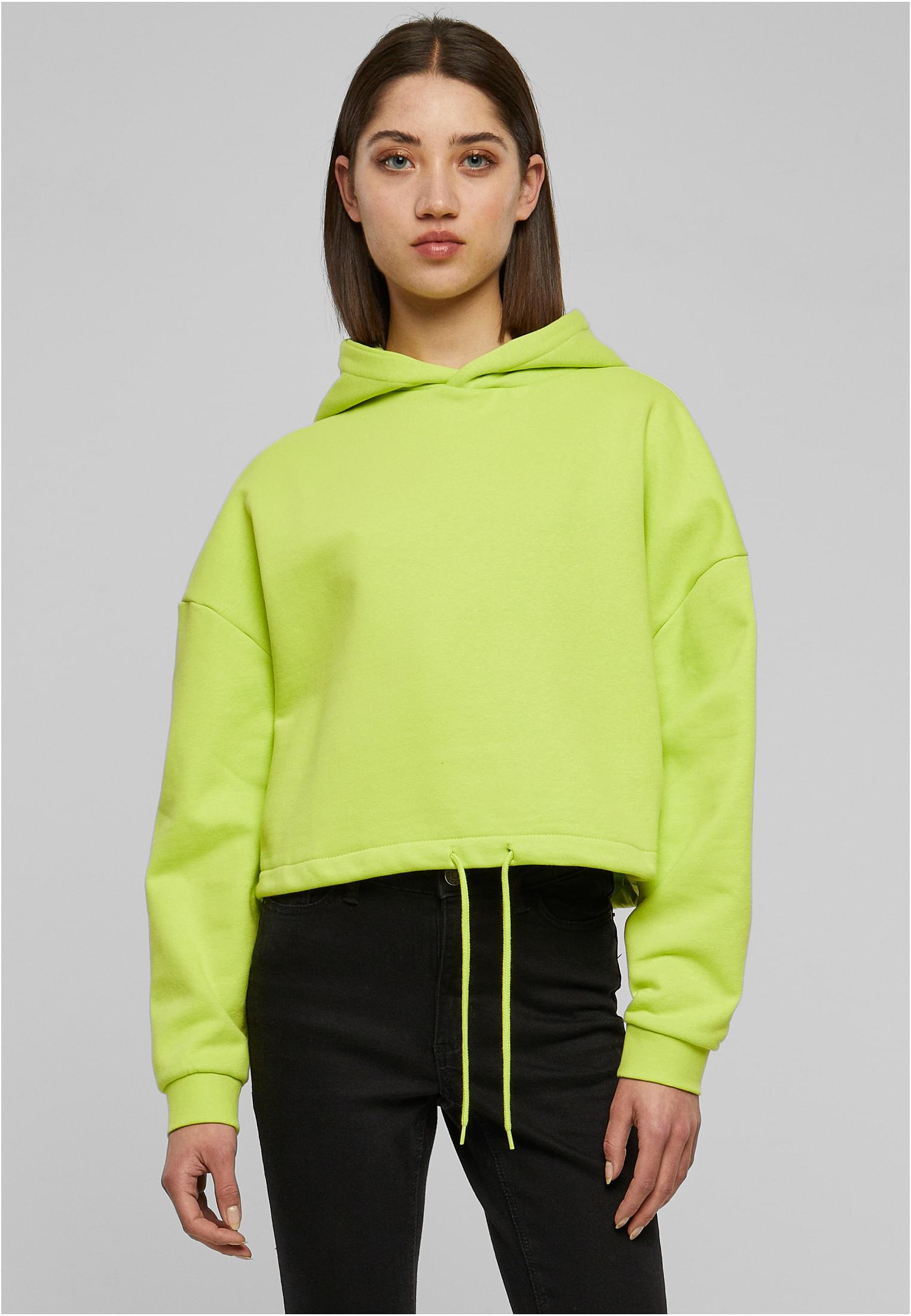 Women's Oversized Hoodie Frozen Yellow